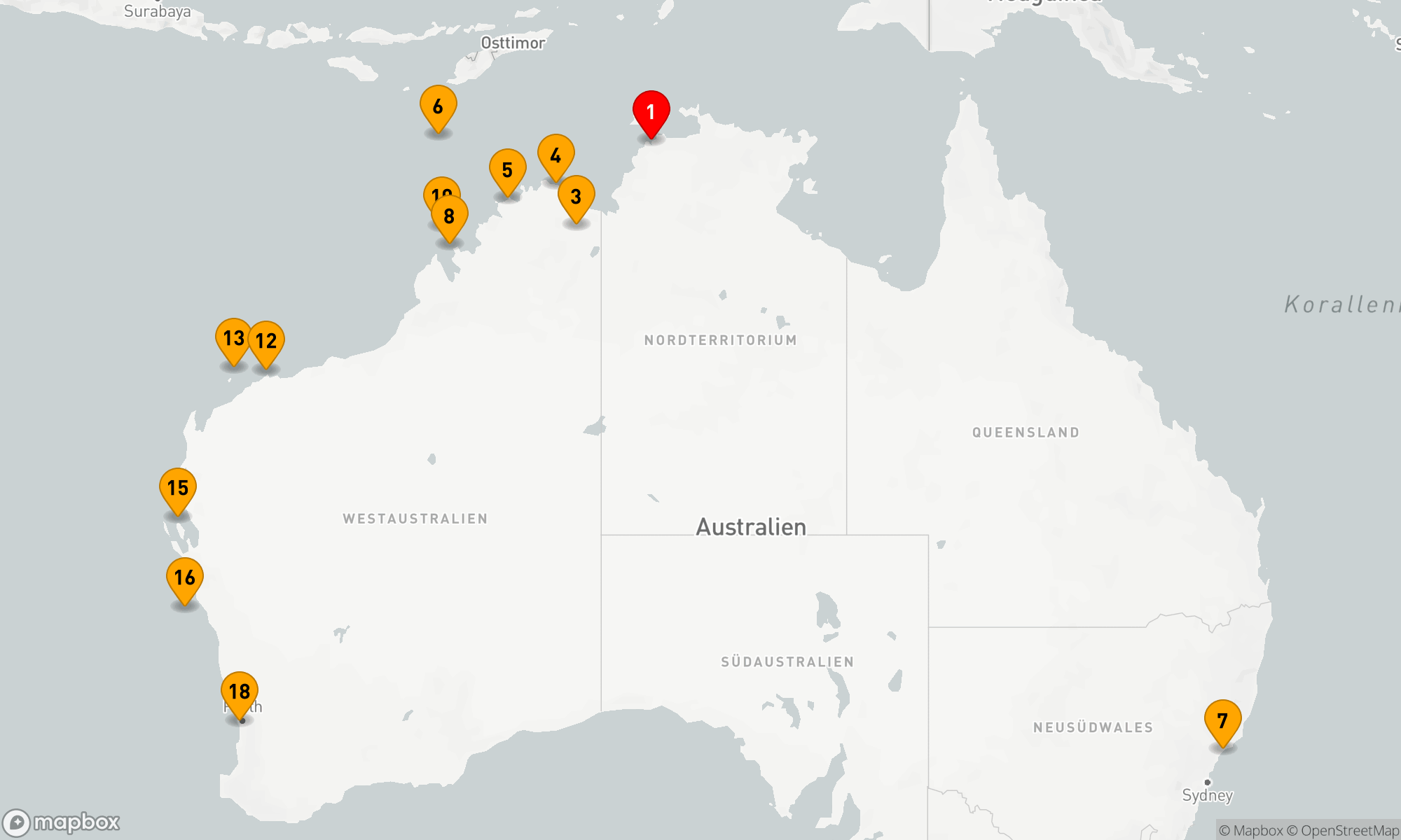 Route 17 Nächte - Expedition entlang Westaustraliens Küstenwunder