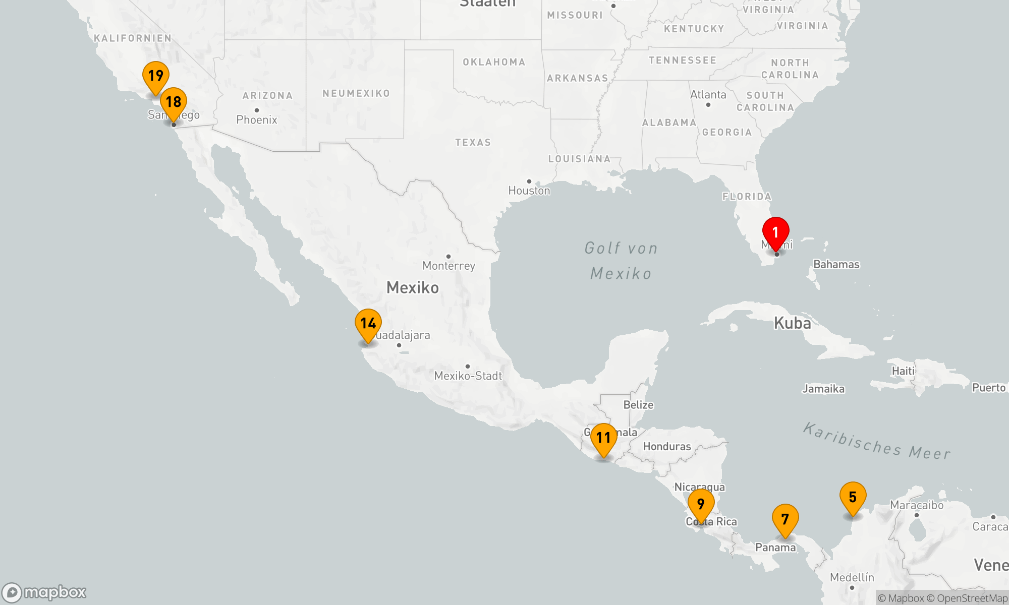 Route 18 Nächte - Von Maya-Tempeln zu Kalifornischen Küsten