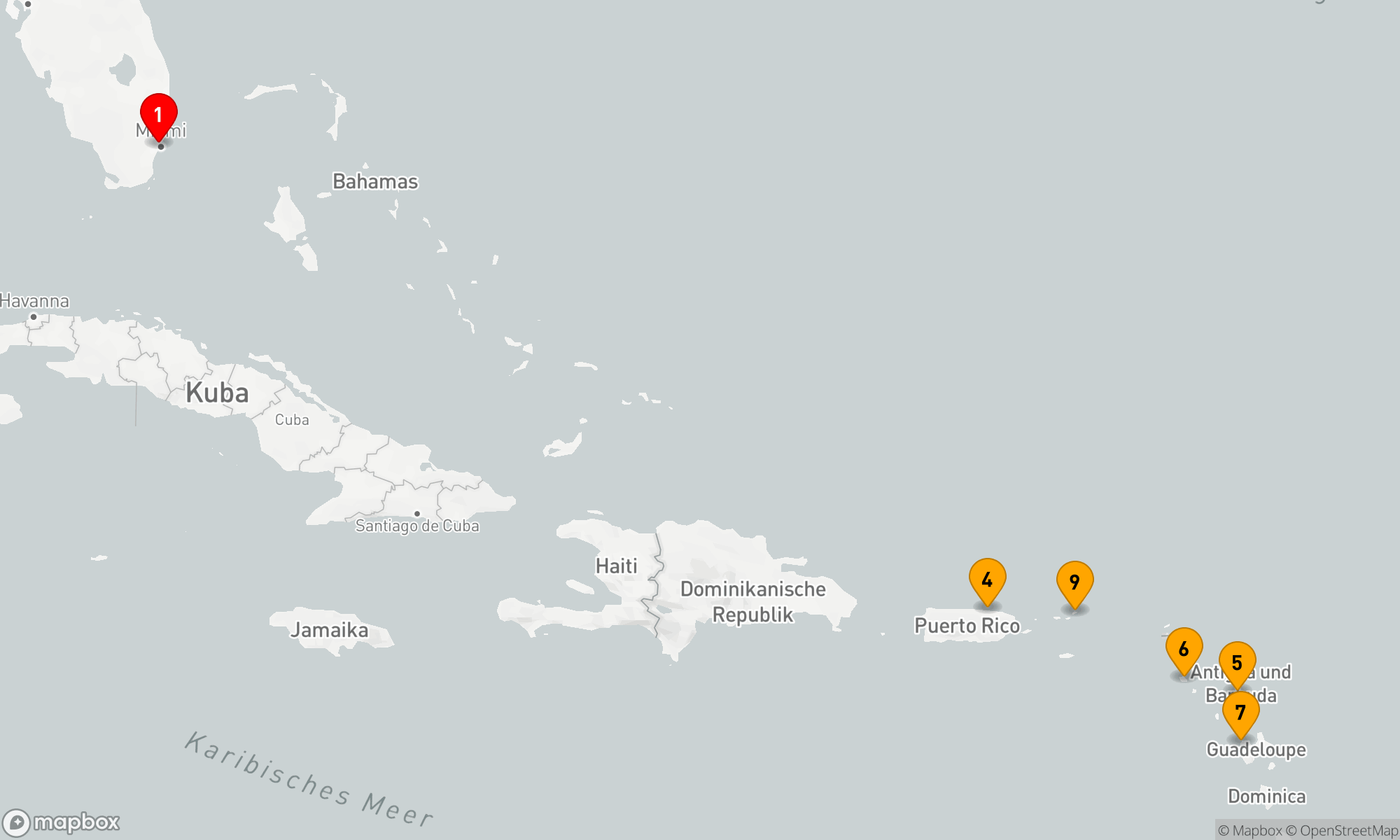 Route 11 Nächte - Karibische Inselträume – Genuss und Entdeckung
