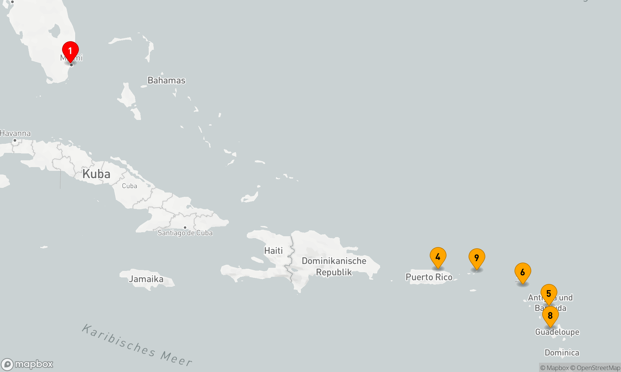 Route 11 Nächte - Karibische Eleganz: Eine Rundreise voller Entdeckungen