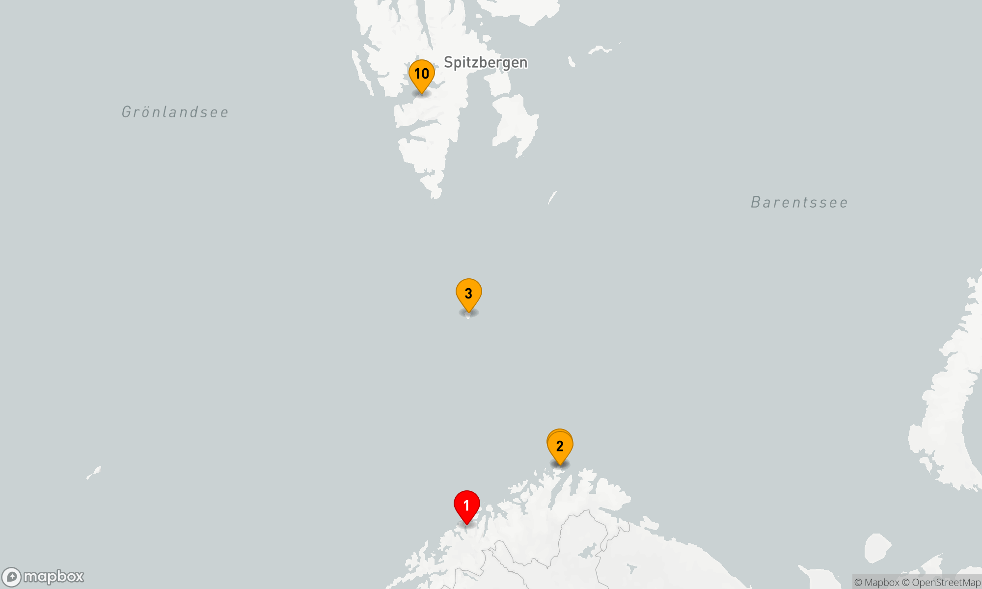 Route 9 Nächte - Arktische Entdeckerfahrt nach Spitzbergen