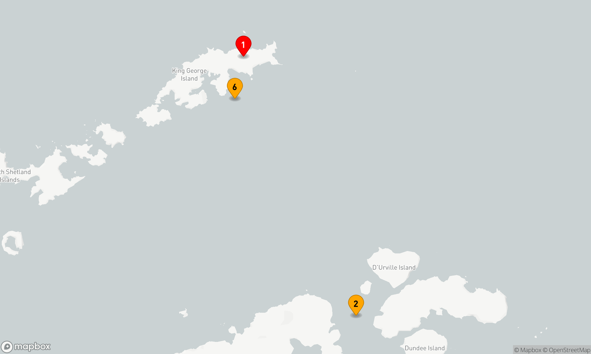 Route 6 Nächte - Ewige Eisexpedition der Silversea