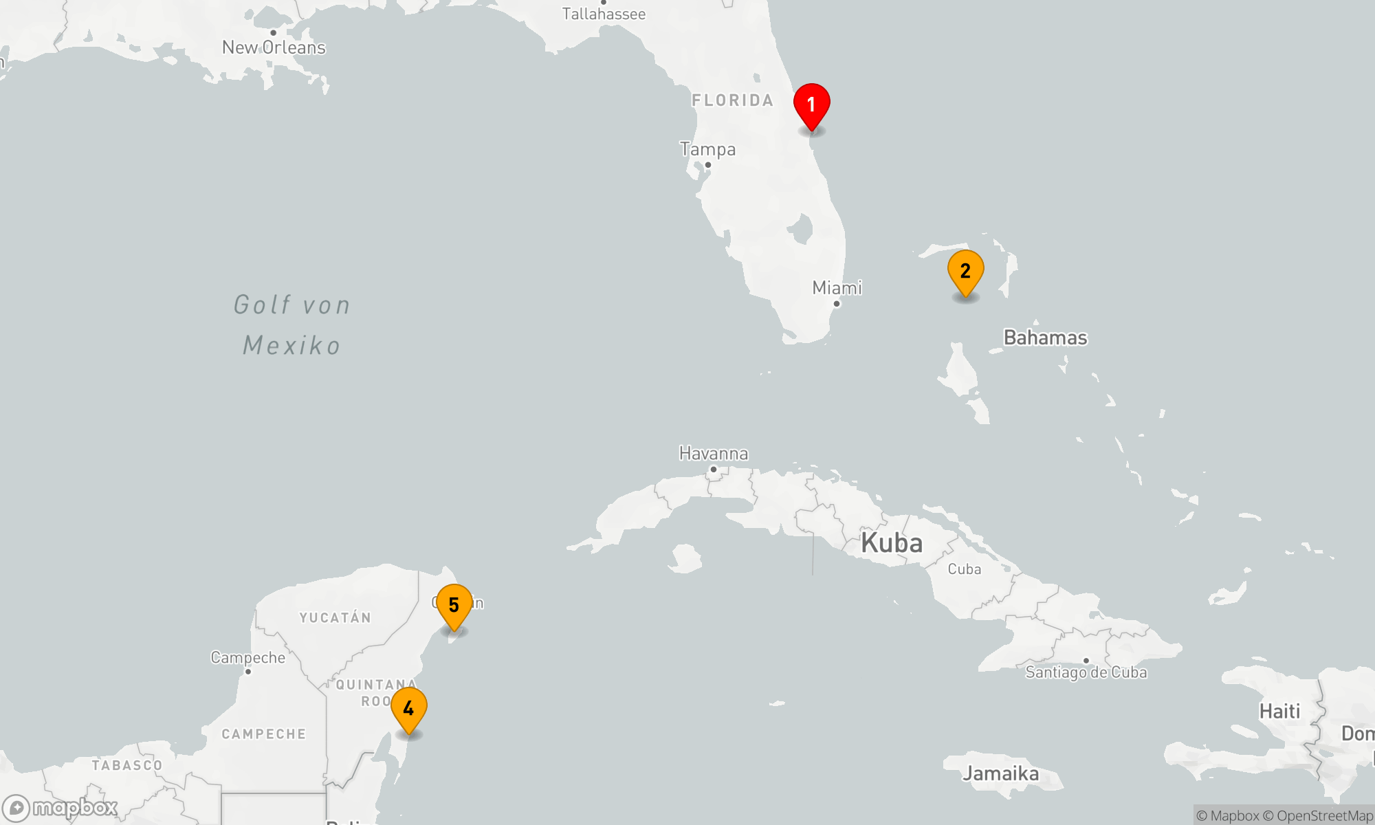 Route 6 Nächte - WESTLICHE KARIBIK & PERFEKTER TAG