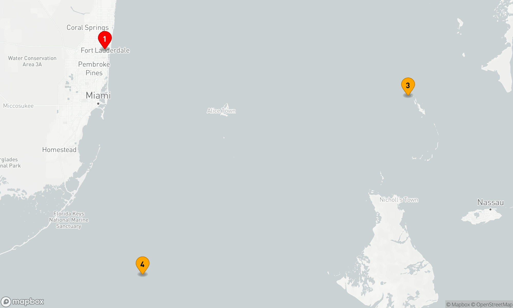 Route 4 Nächte - BAHAMAS & PERFEKTE TAGESKREUZFAHRT
