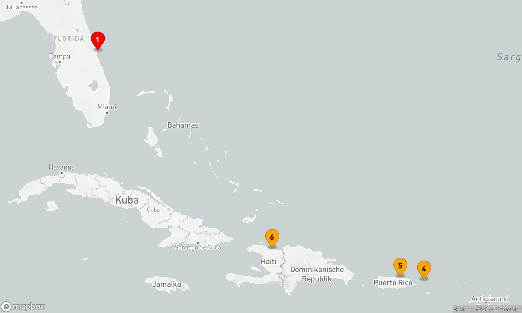 Route 7 Nächte - KREUZFAHRT IN DER ÖSTLICHEN KARIBIK