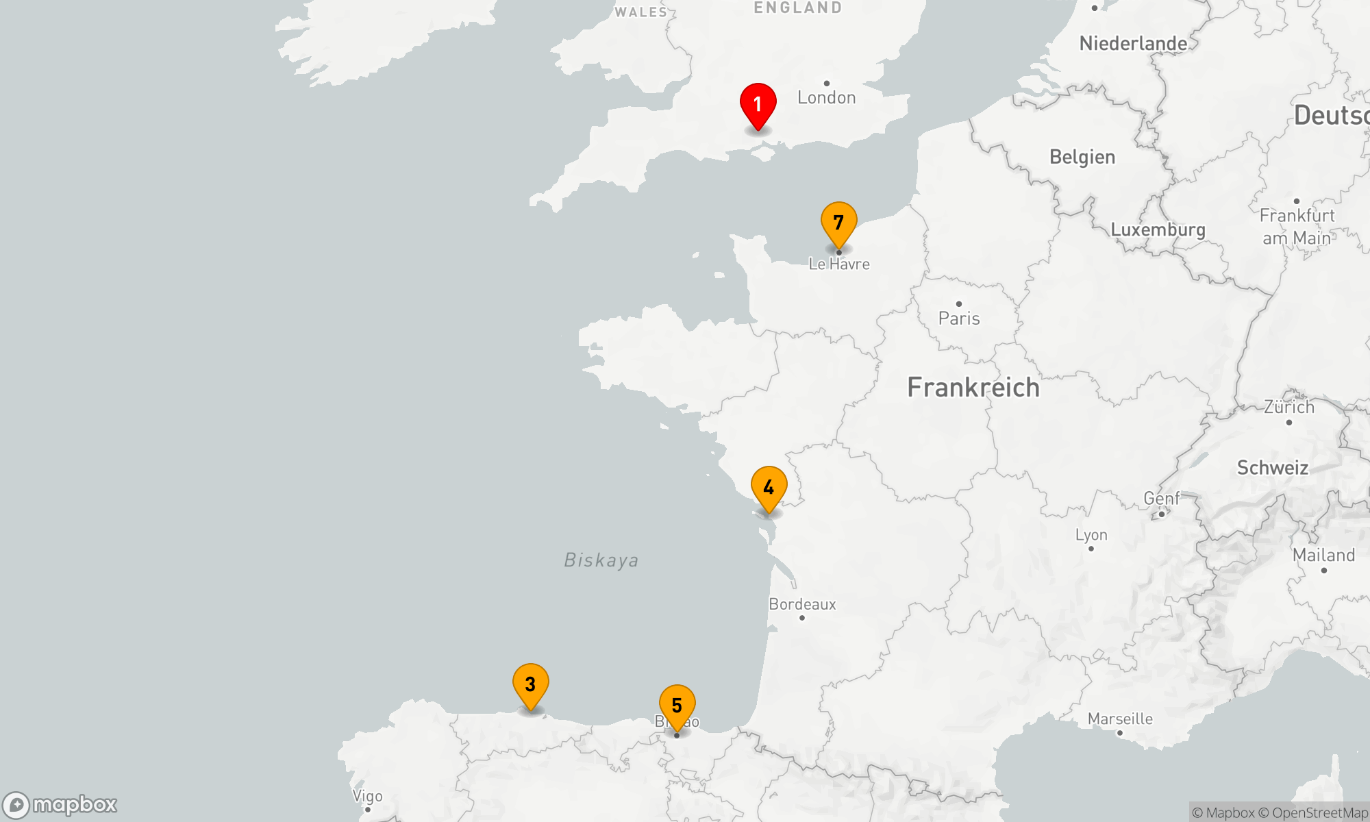 Route 7 Nächte - Kulturelle Schätze der Atlantikküste