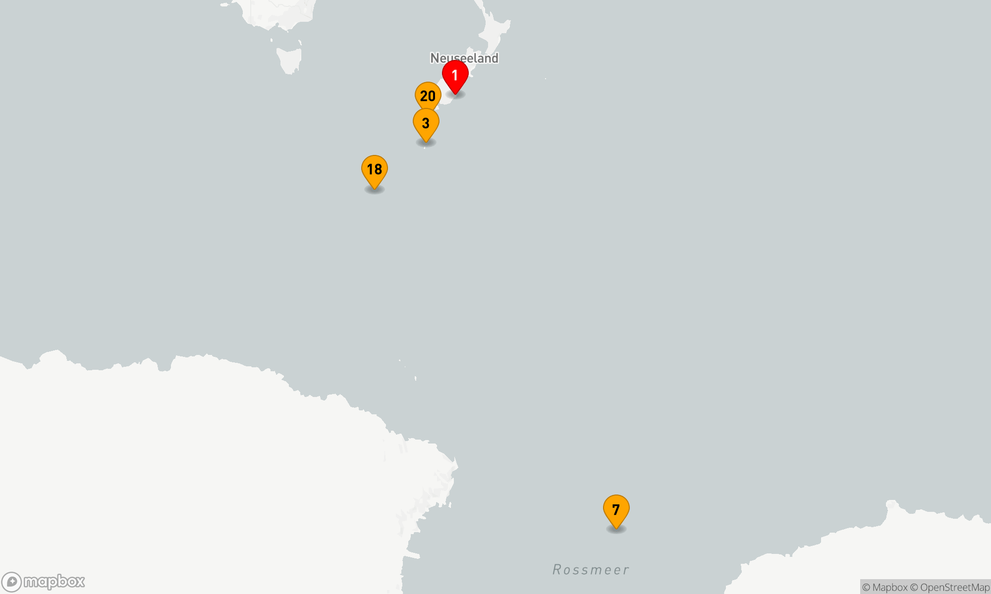 Route 21 Nächte - Expedition Rossmeer - auf Scotts & Shackletons Spuren