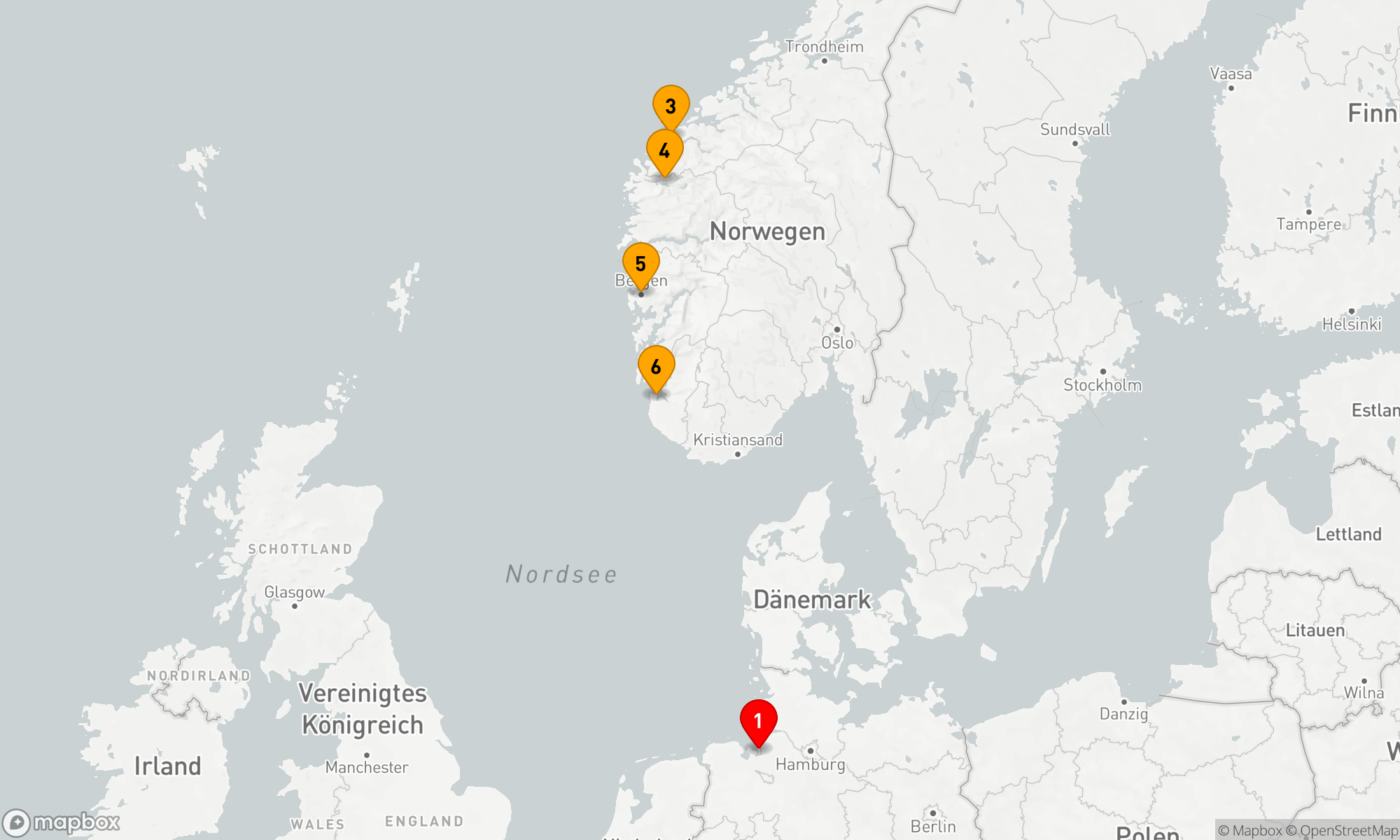 Route 7 Nächte - Norwegens Fjordwelten