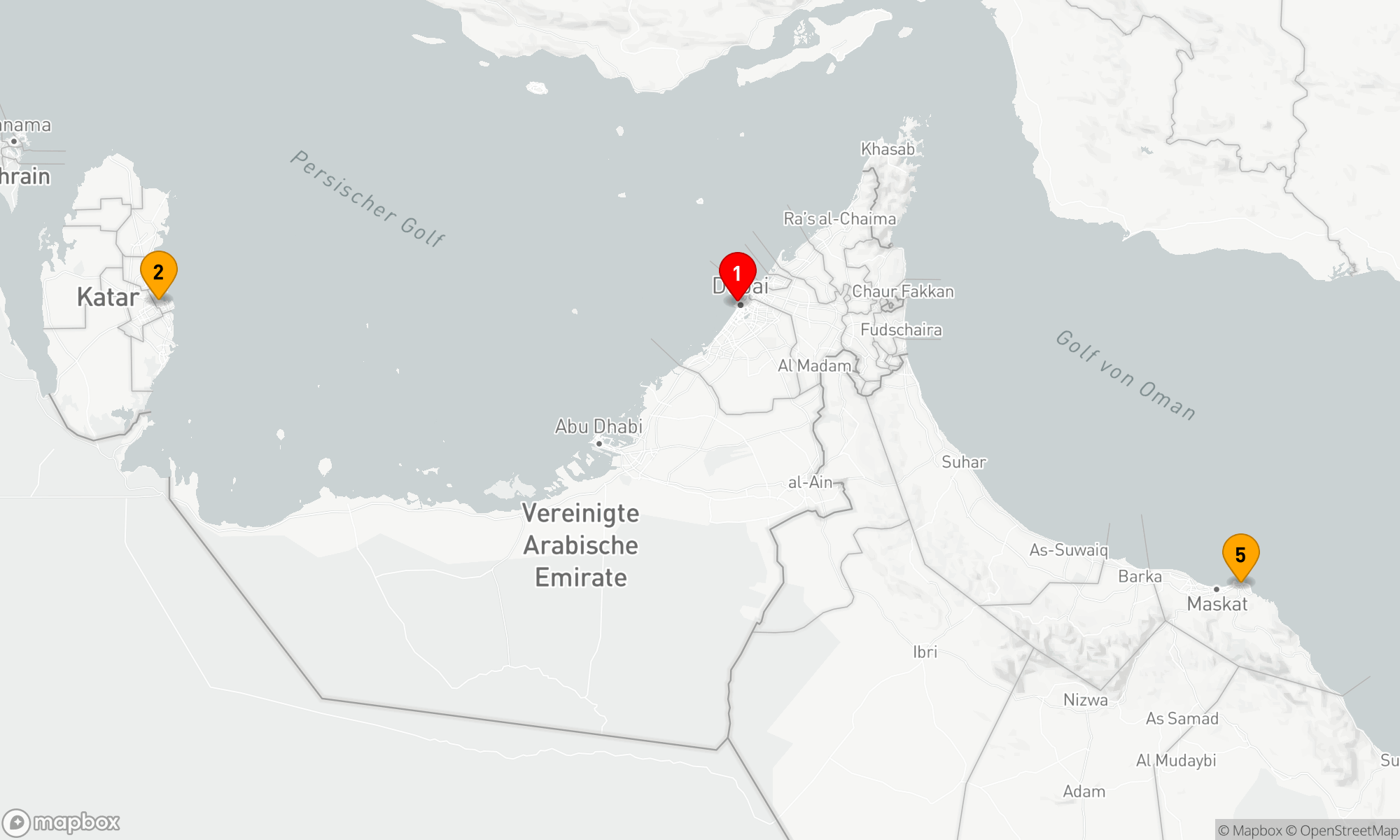 Route 7 Nächte - Zauber des Orients