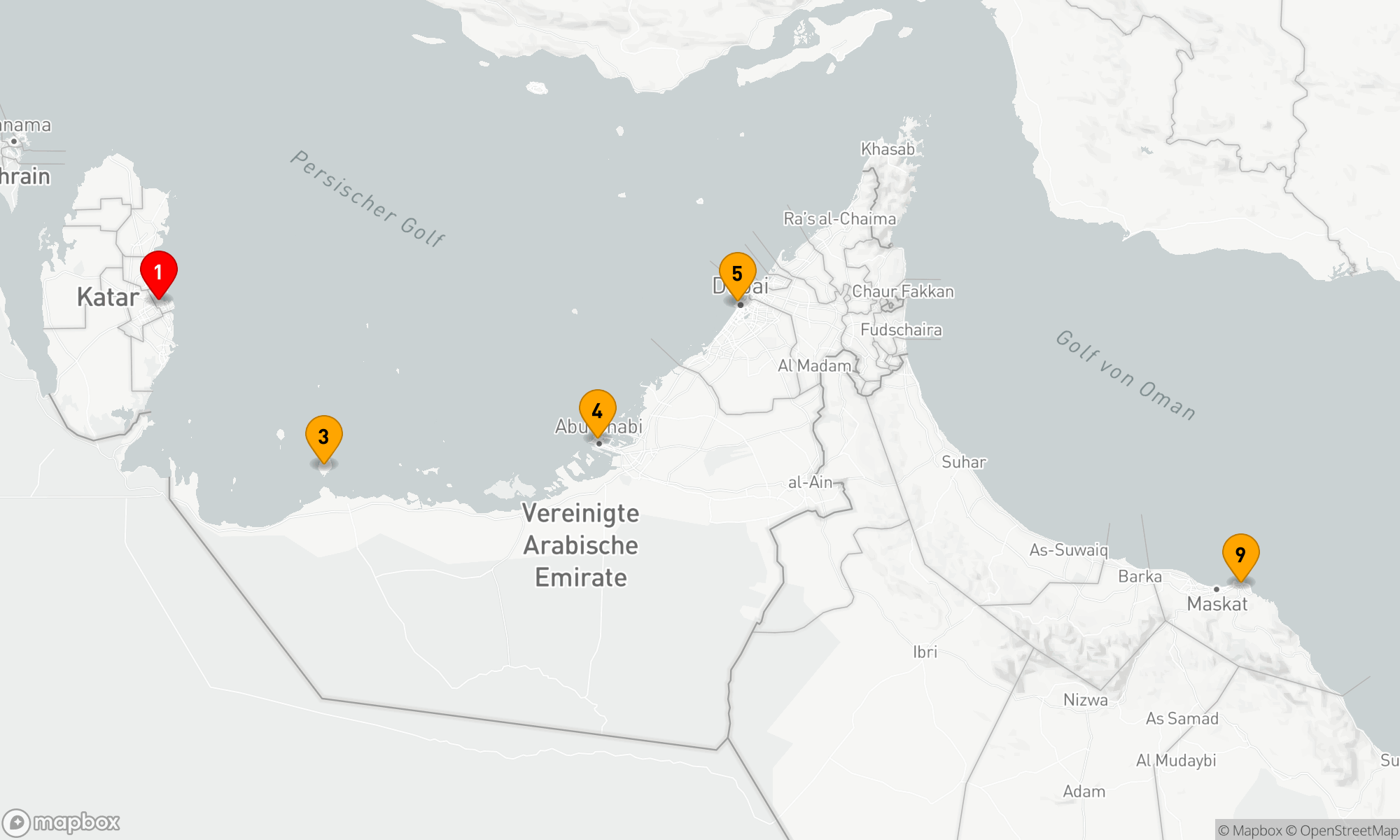 Route 10 Nächte - Zauber des Orients