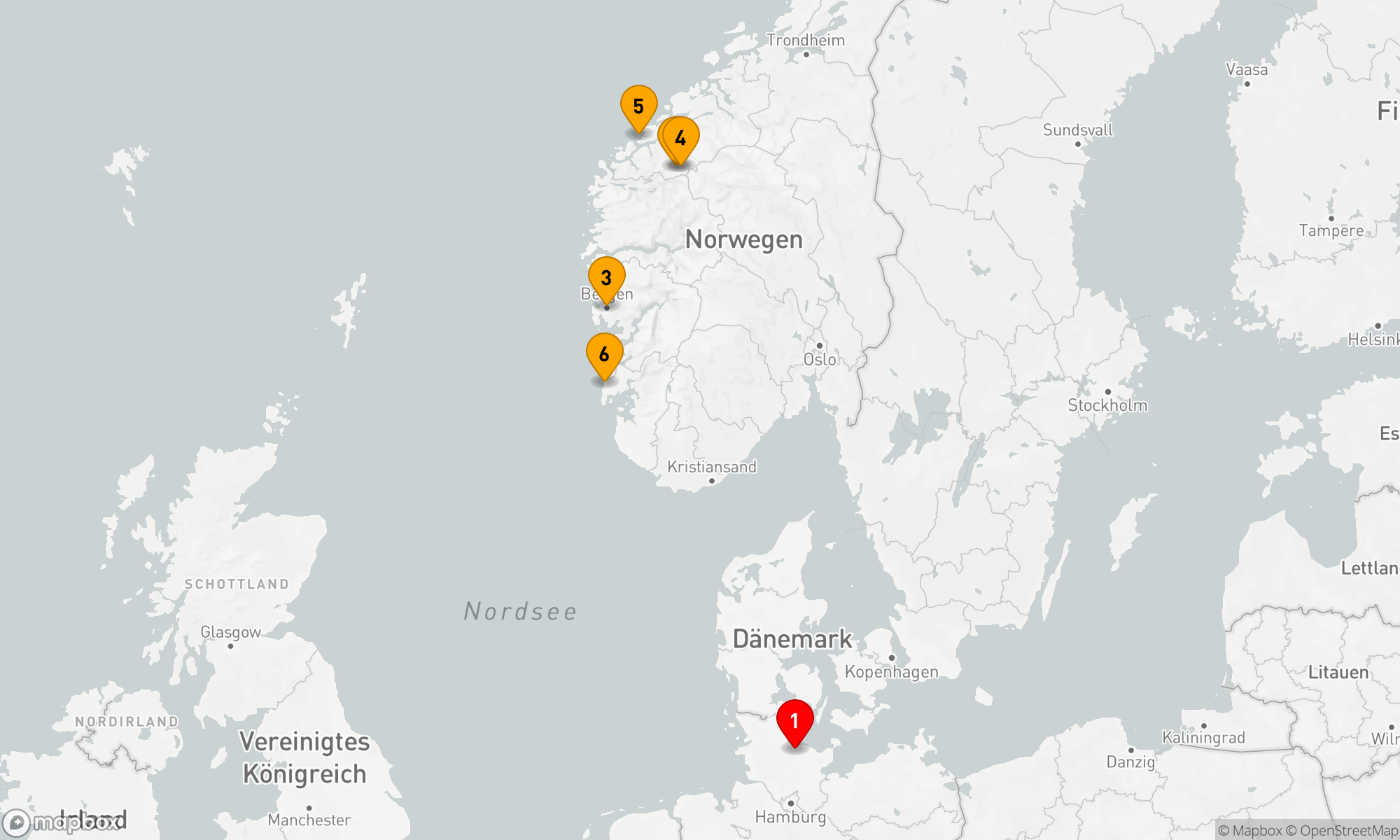 Route 7 Nächte - Naturwunder Fjordland