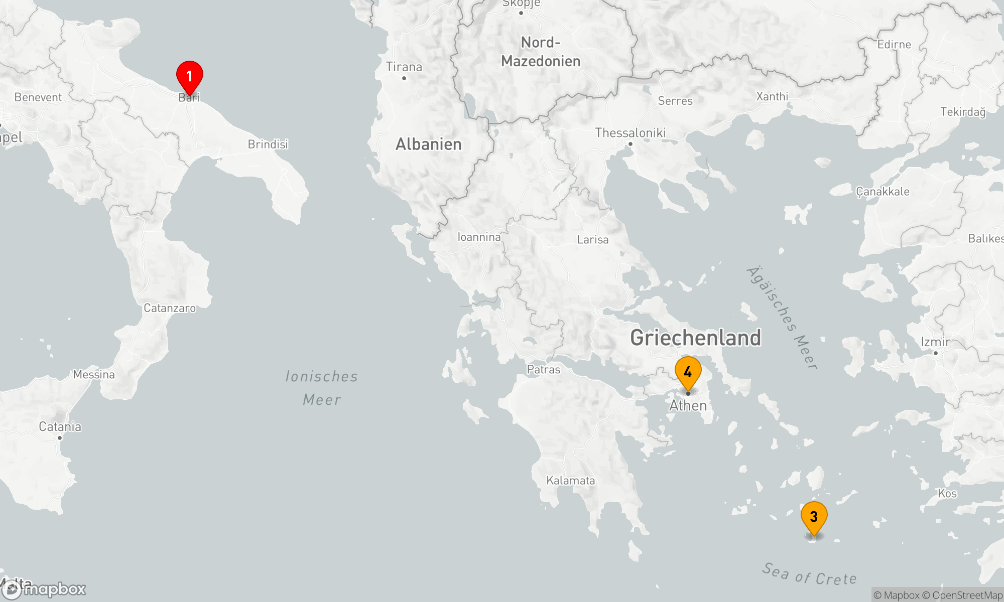 Route 3 Nächte - Ägäische Symphonie: Kultur und Küste