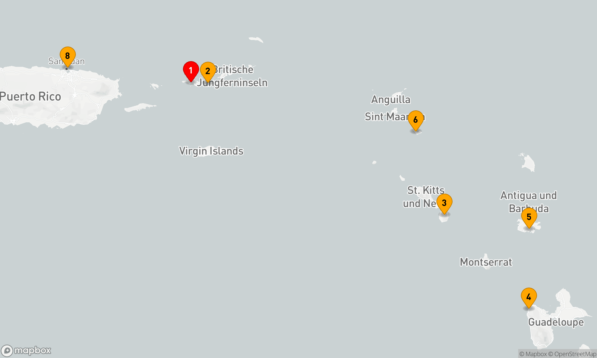 Route 7 Nächte - Quintessenz der Karibik