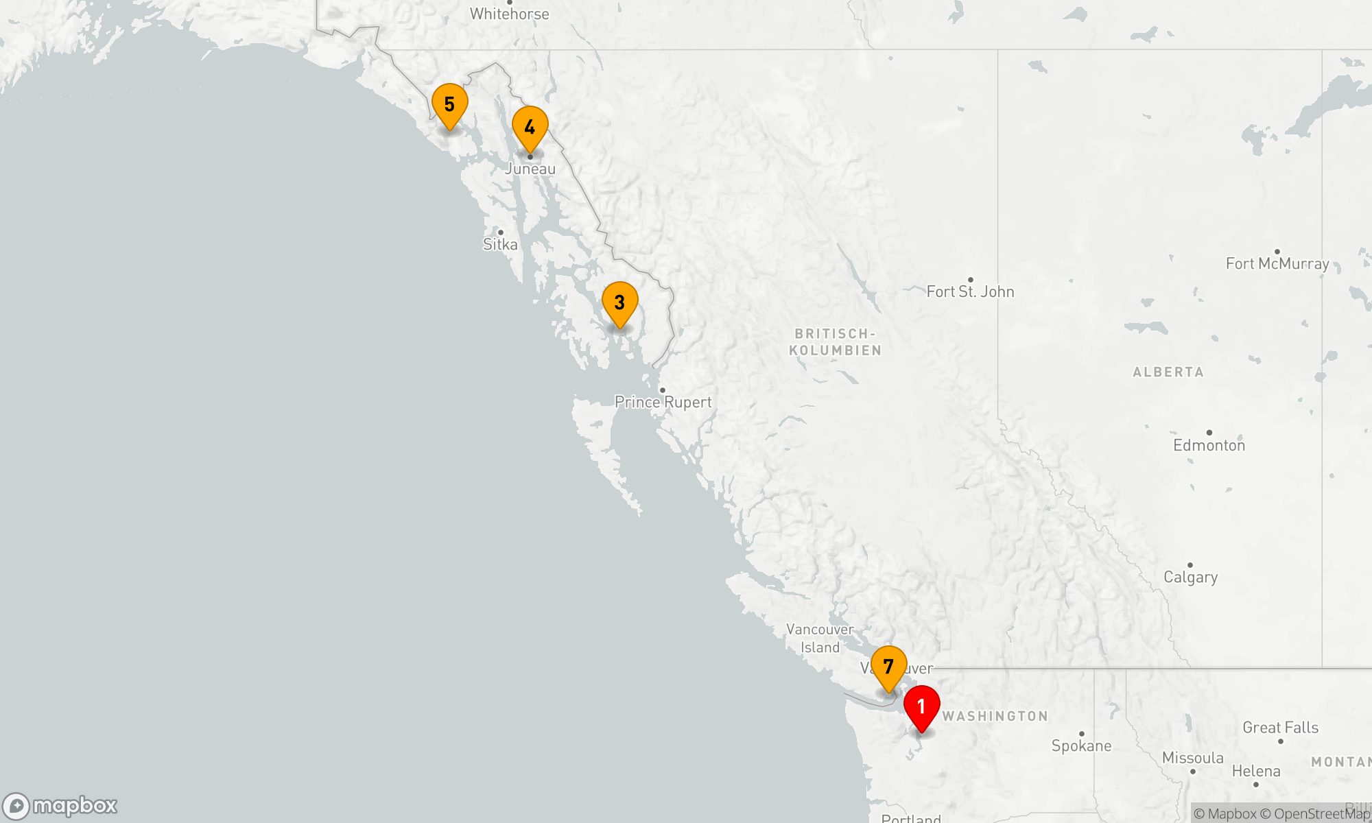 Route 7 Nächte - Alaska (Q623)