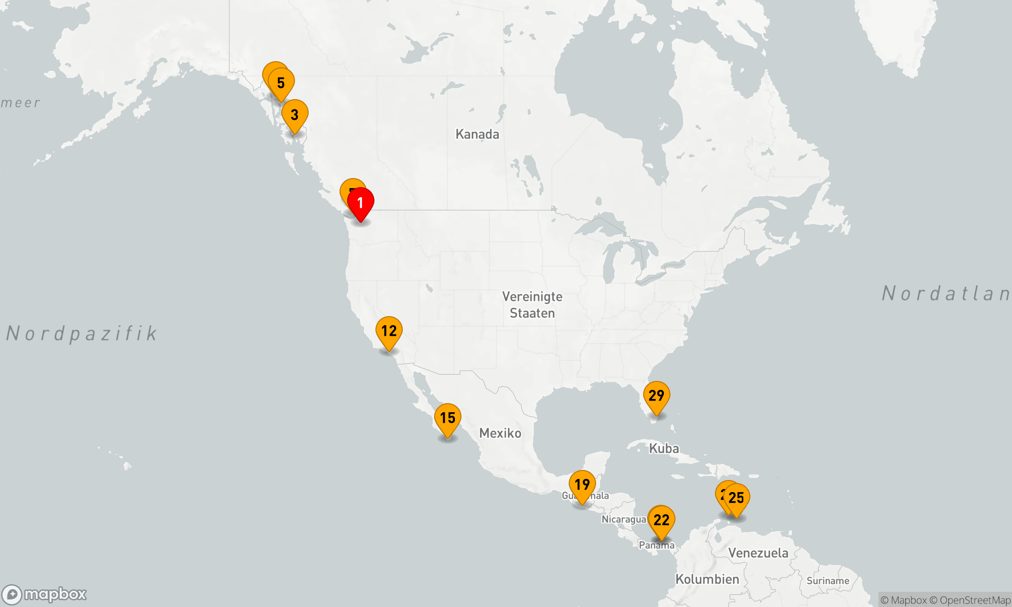 Route 28 Nächte - Alaska - Mittelamerika - Karibik (Q626A)