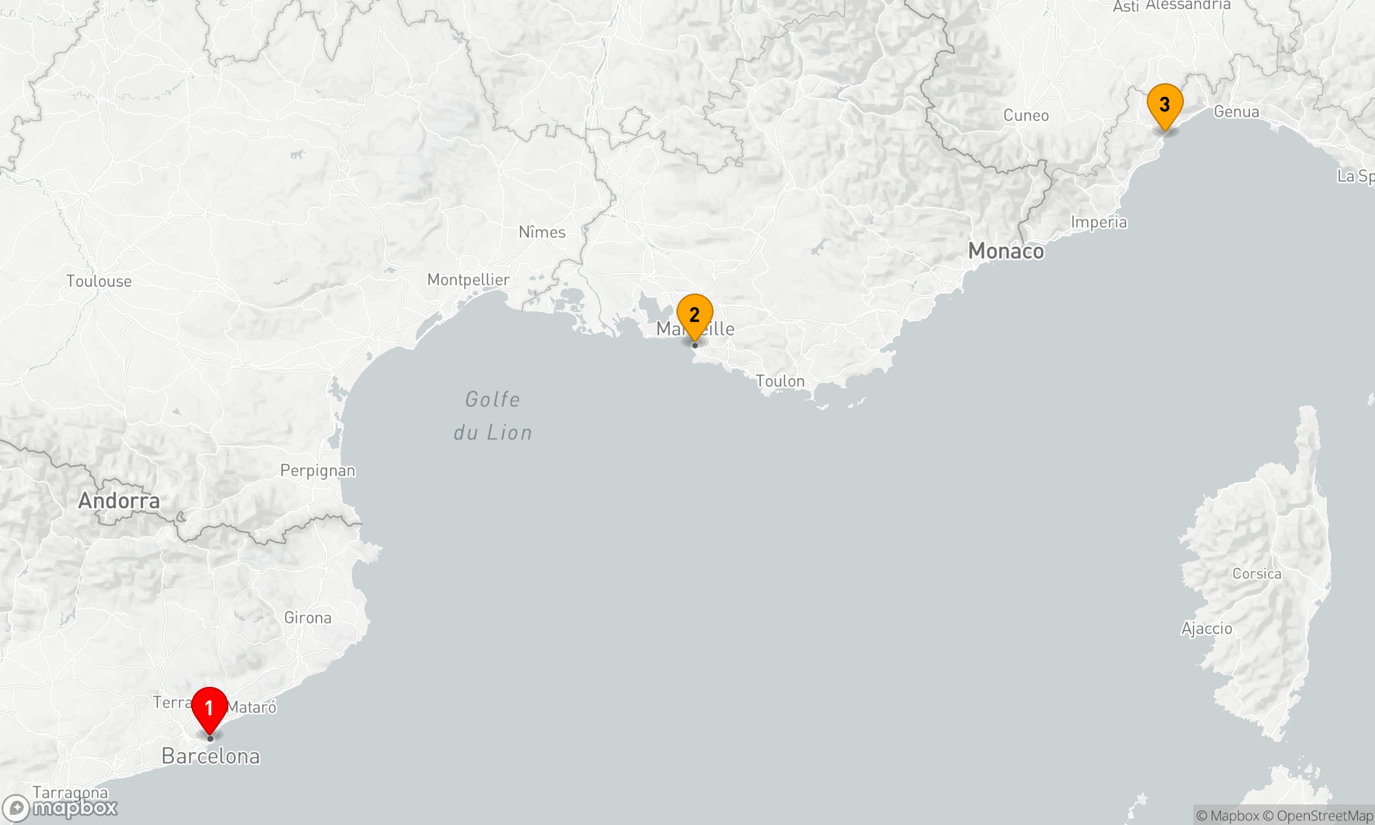 Route 4 Nächte - Mediterrane Entdeckungsreise