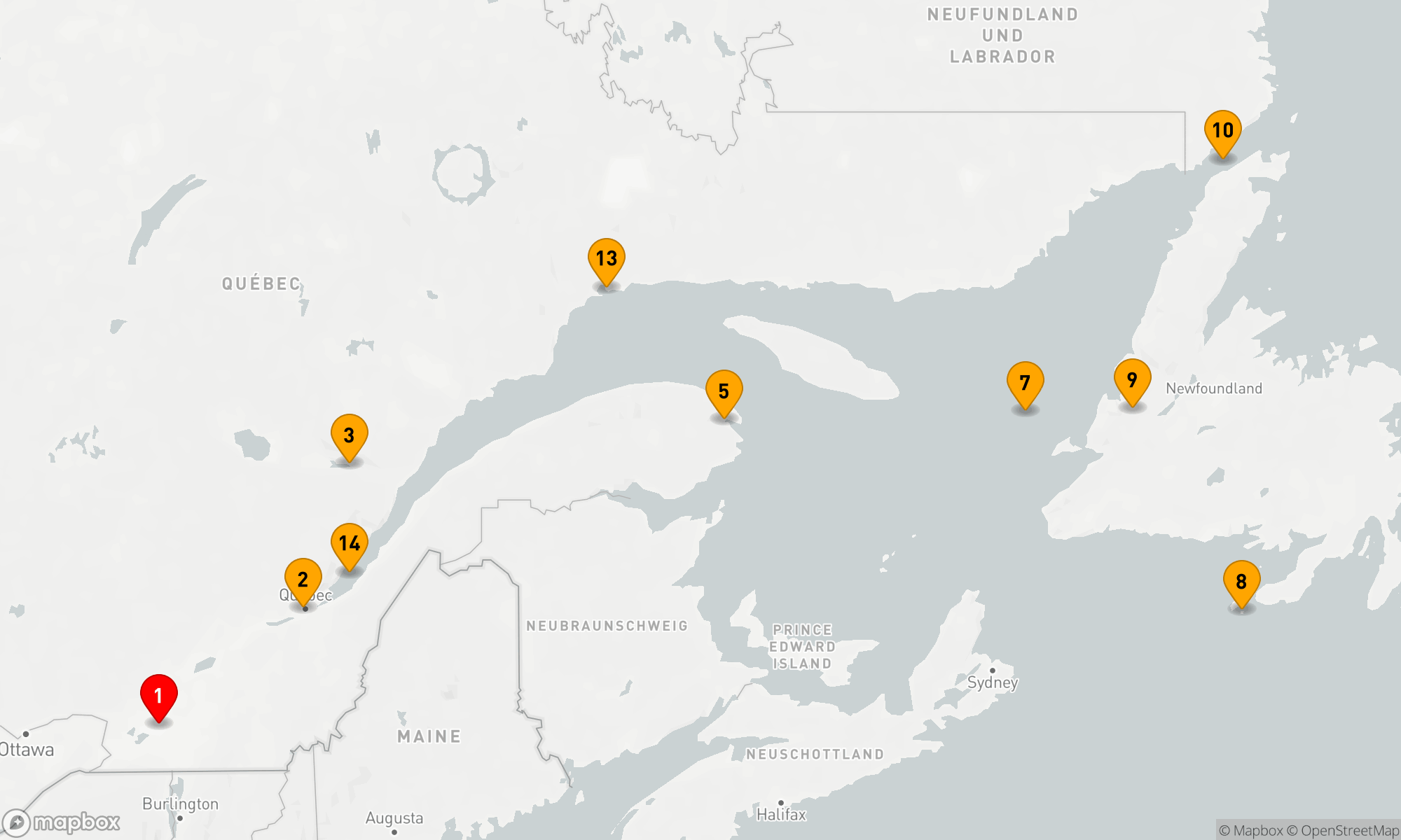 Route 14 Nächte - Sankt-Lorenz-Strom im Herzen des Winters