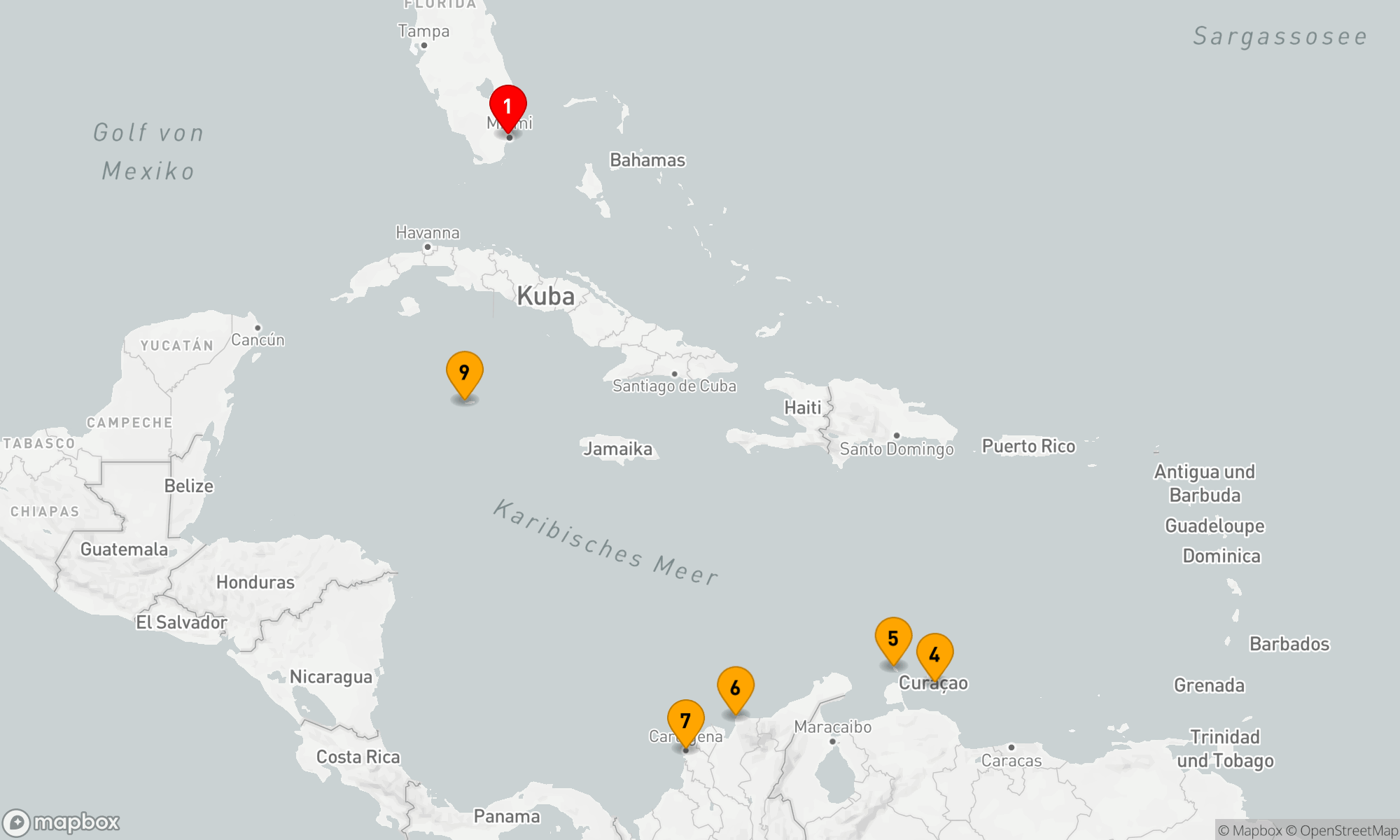 Route 10 Nächte - Karibische Entdeckungstour