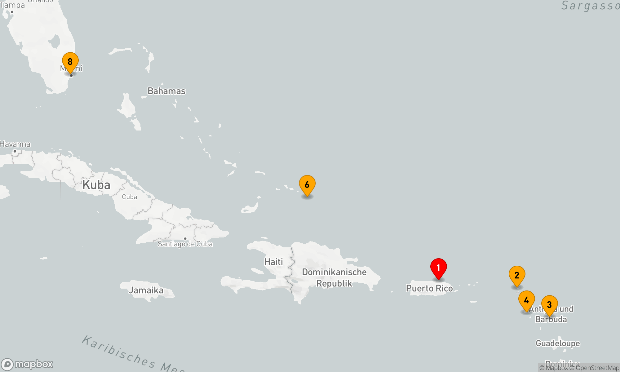 Route 7 Nächte - Karibische Entdeckungsreise