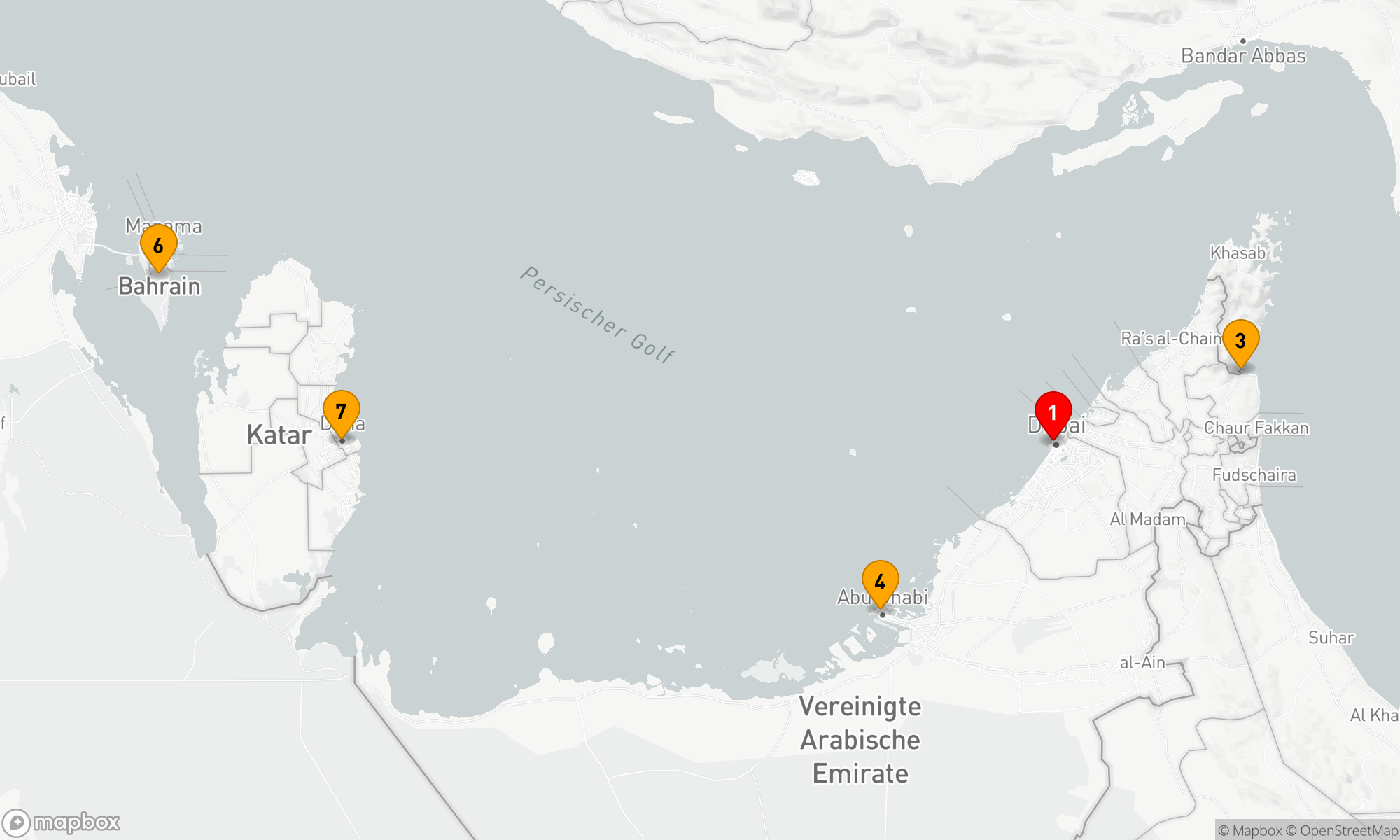Route 7 Nächte - Magische Metropolen des Orients