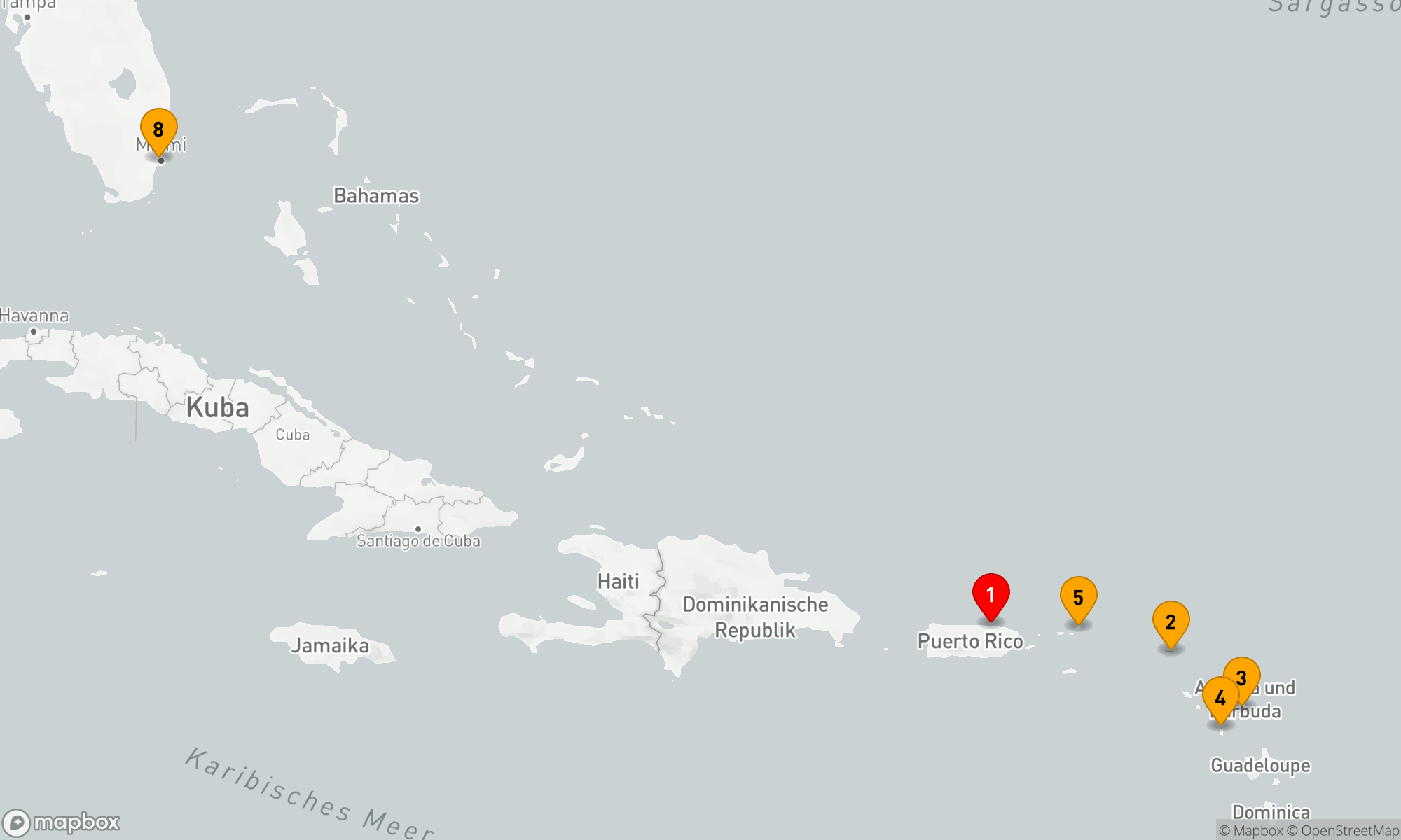 Route 7 Nächte - Kultur- und Karibikträume