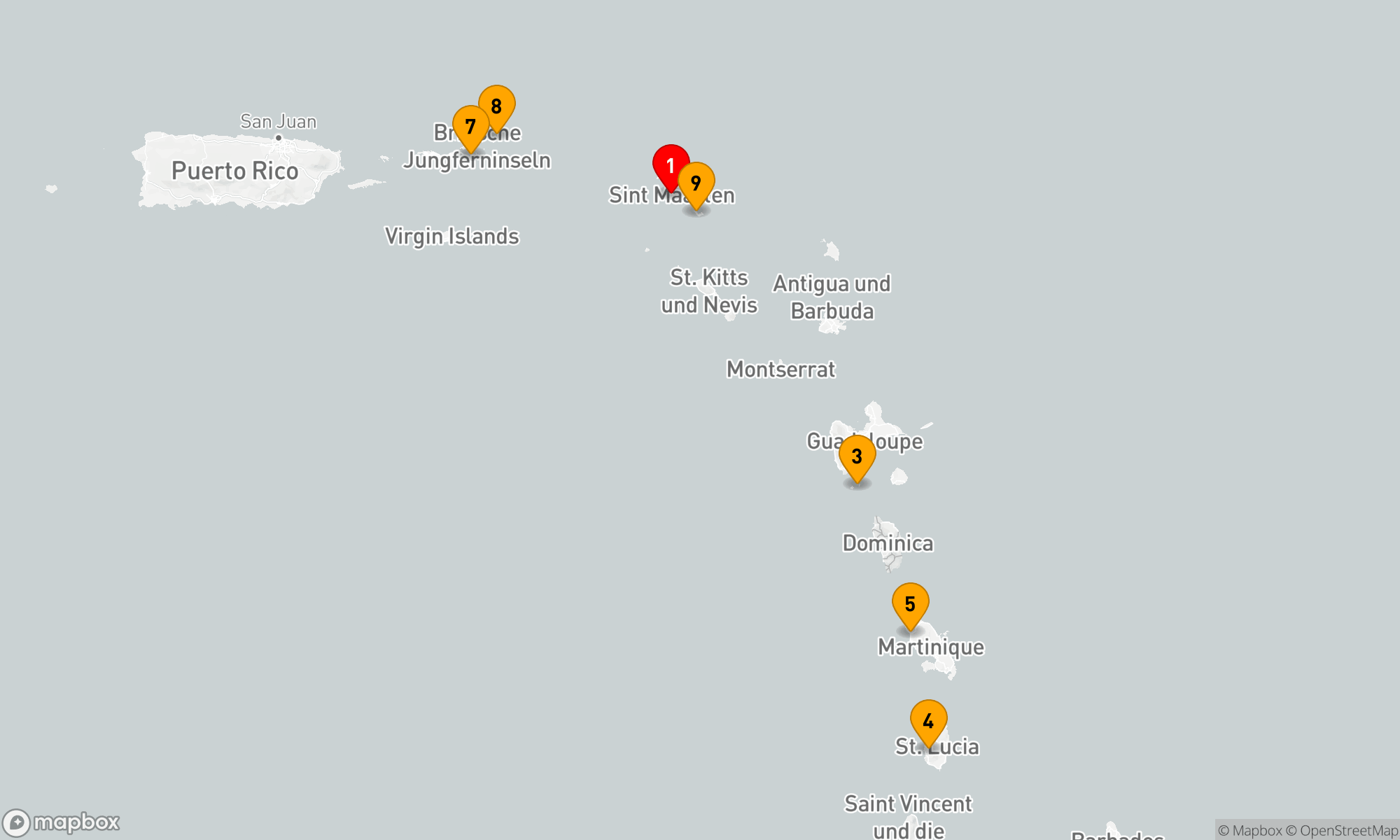 Route 10 Nächte - Karibische Inselträume