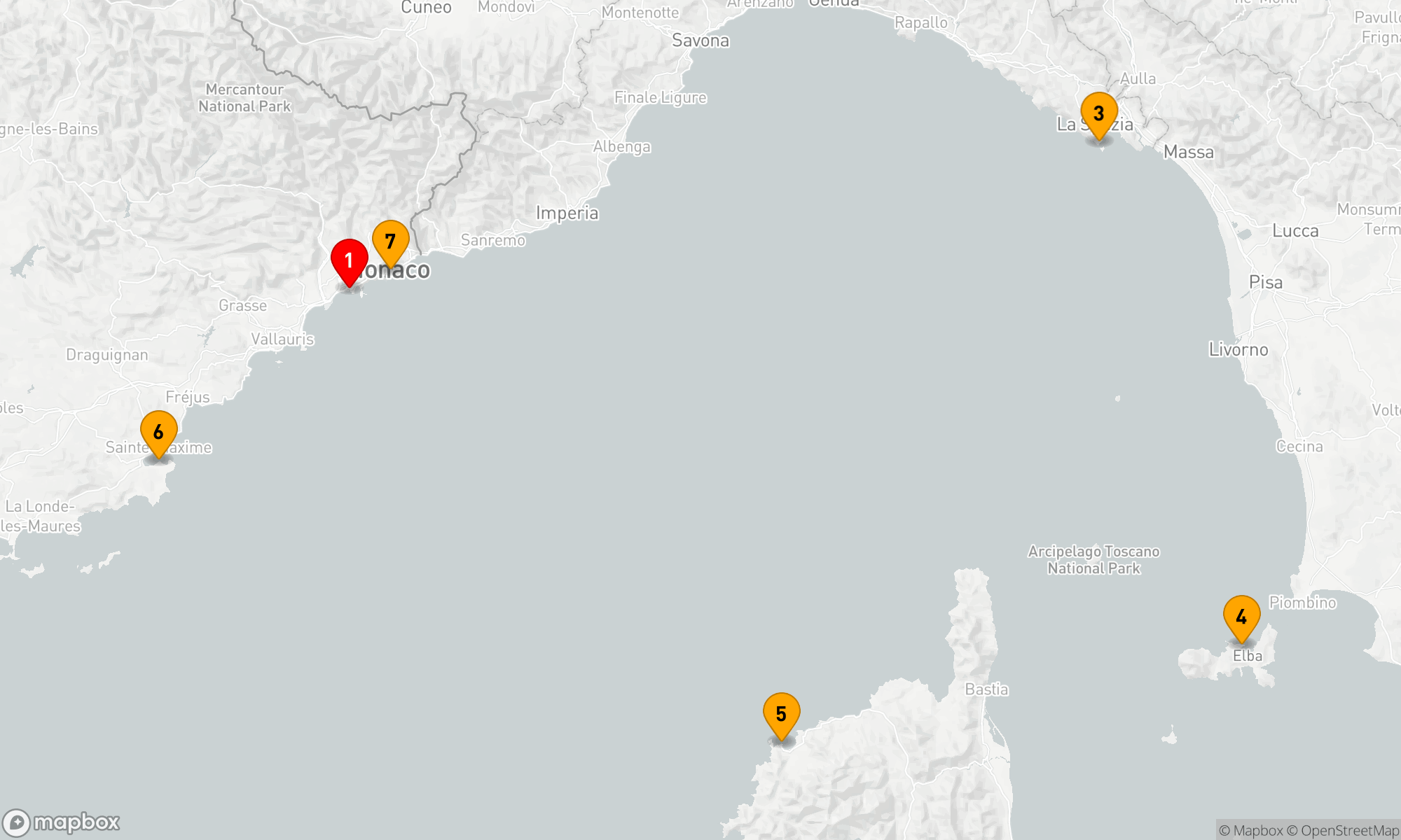 Route 7 Nächte - Mediterrane Küstenschätze