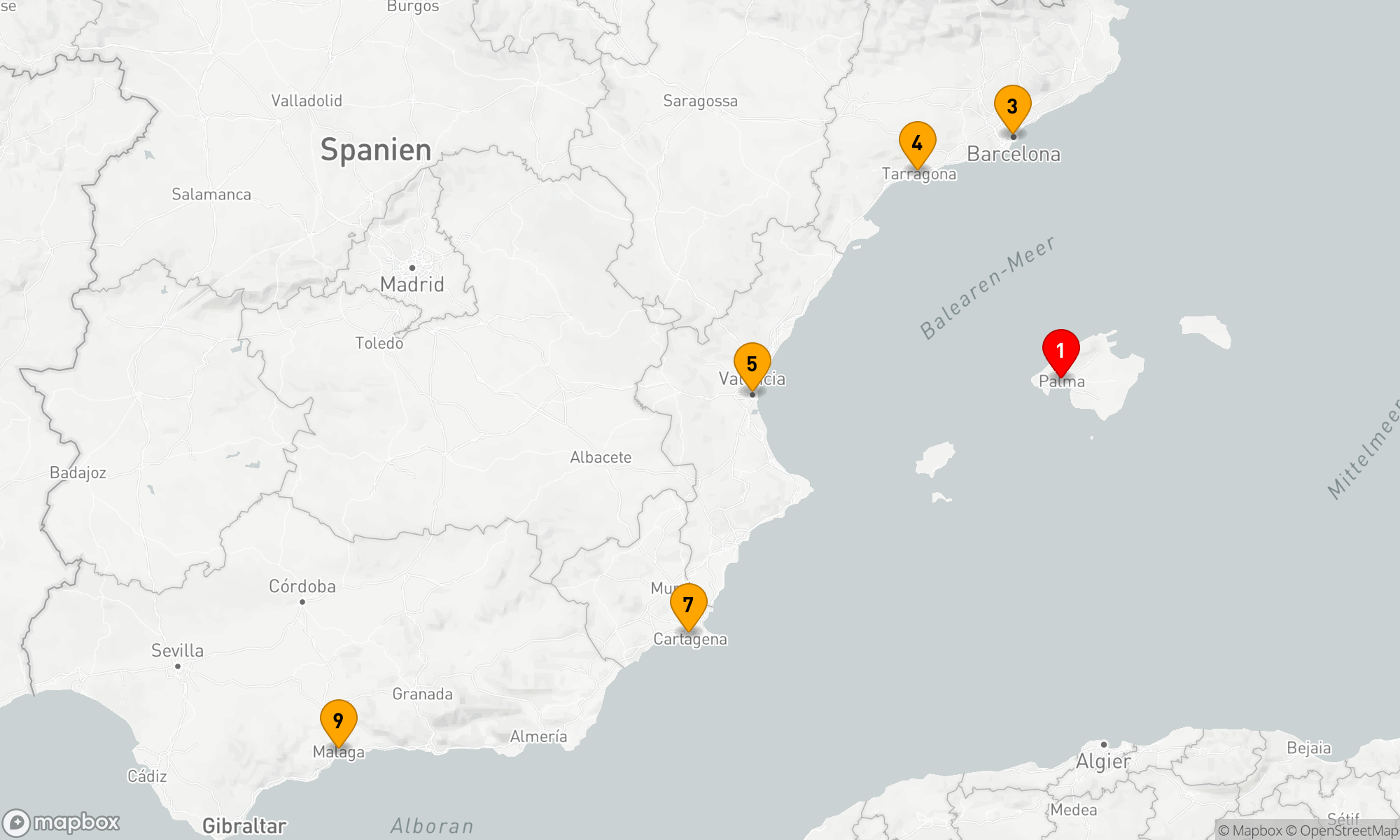 Route 8 Nächte - Mediterrane Entdeckungsreise: Von der Geschichte zur Gegenwart