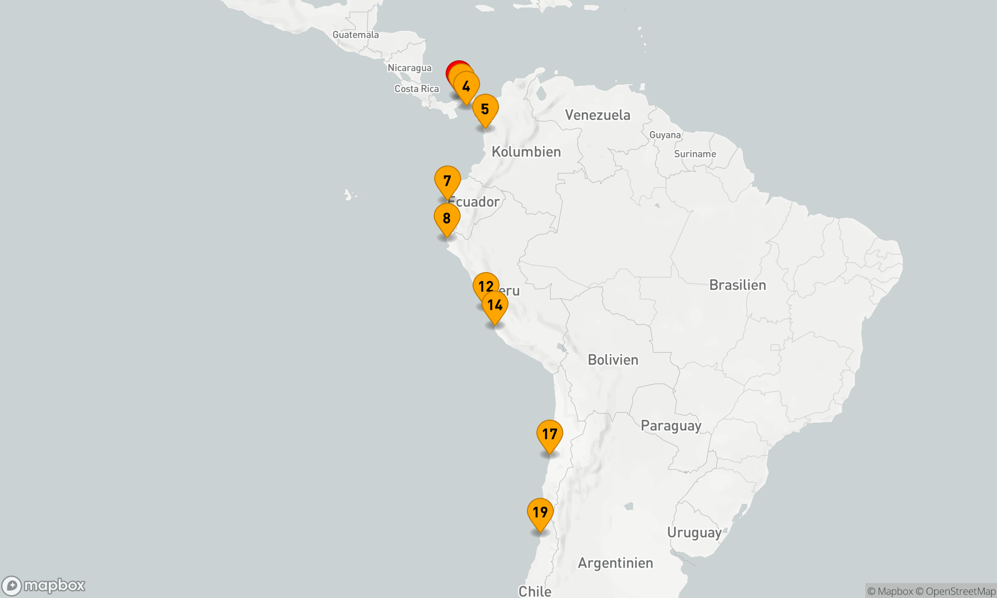Route 18 Nächte - Expedition Südamerika mit Panamakanal: Bilderbuch der Schöpfung (INS2617)