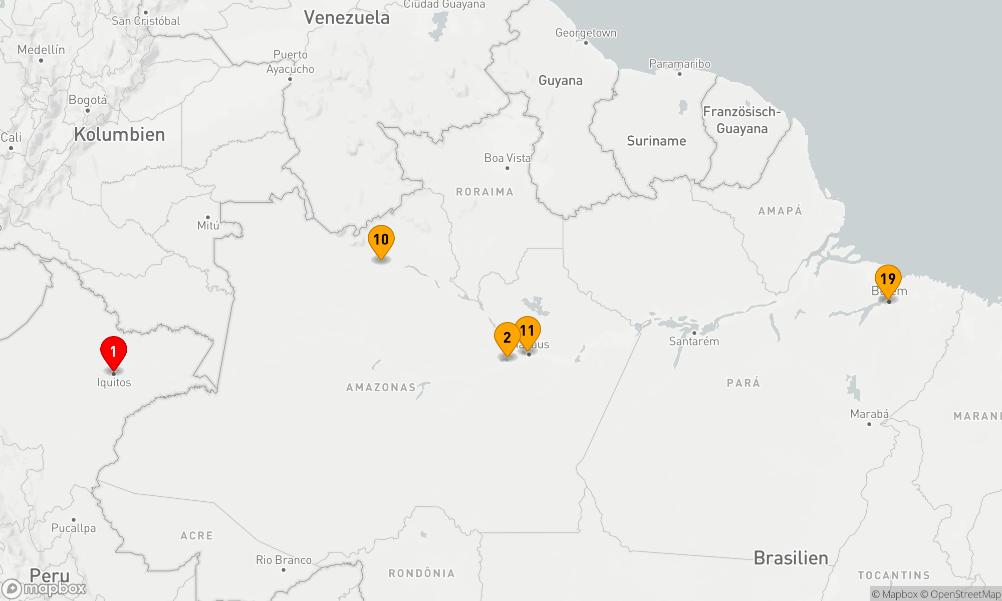 Route 18 Nächte - Expedition Amazonas: Lebensader und Legendenroute (INS2707)