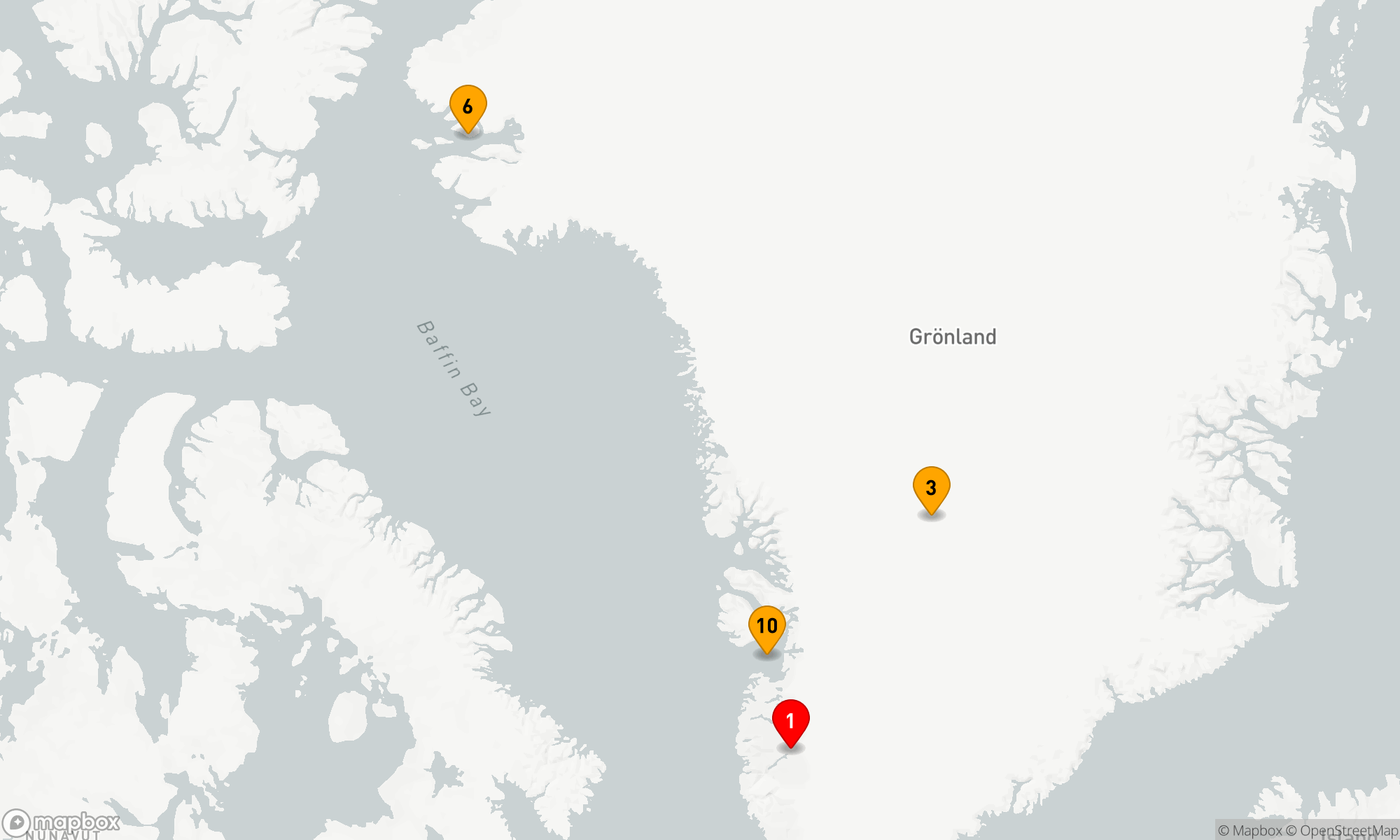 Route 12 Nächte - Expedition Nordwestgrönland: Ungezähmtes Herz der Arktis (INS2712)