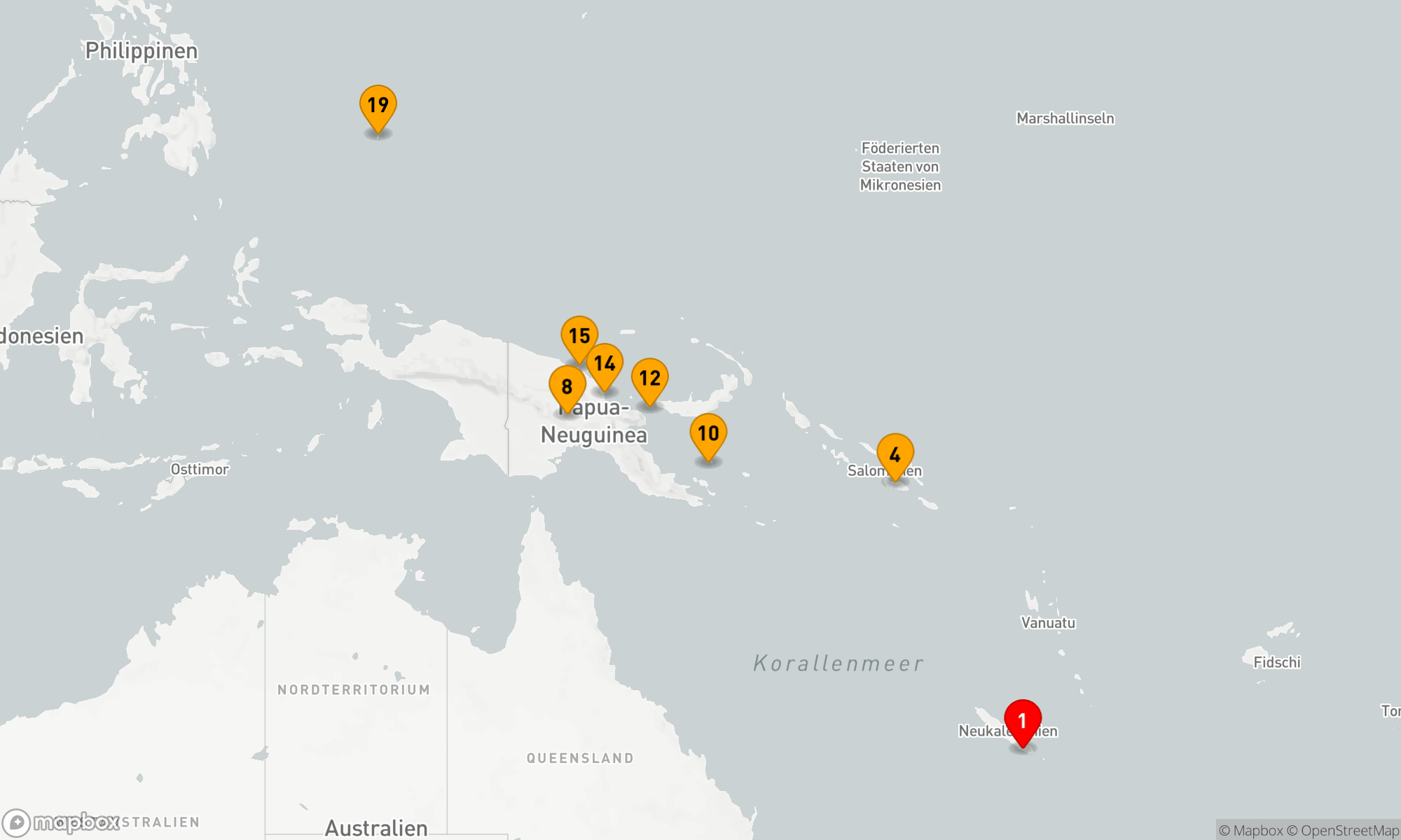 Route 19 Nächte - Expedition Papua-Neuguinea,  Salomoninseln und Palau: Inselhopping zu versteckten Pazifik-Perlen (SPI2706)