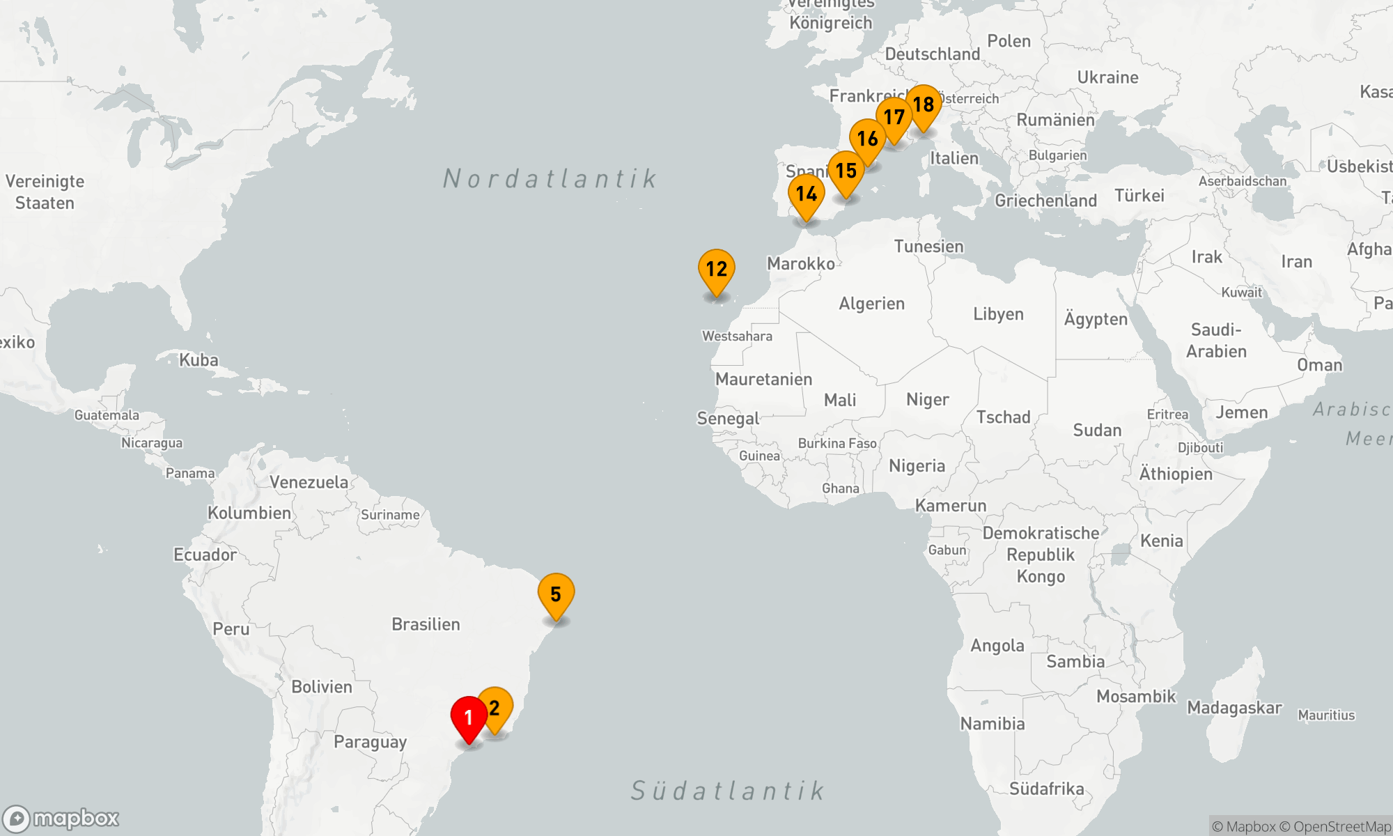 Route 17 Nächte - Entdeckungsreise über Ozeane und Kulturen
