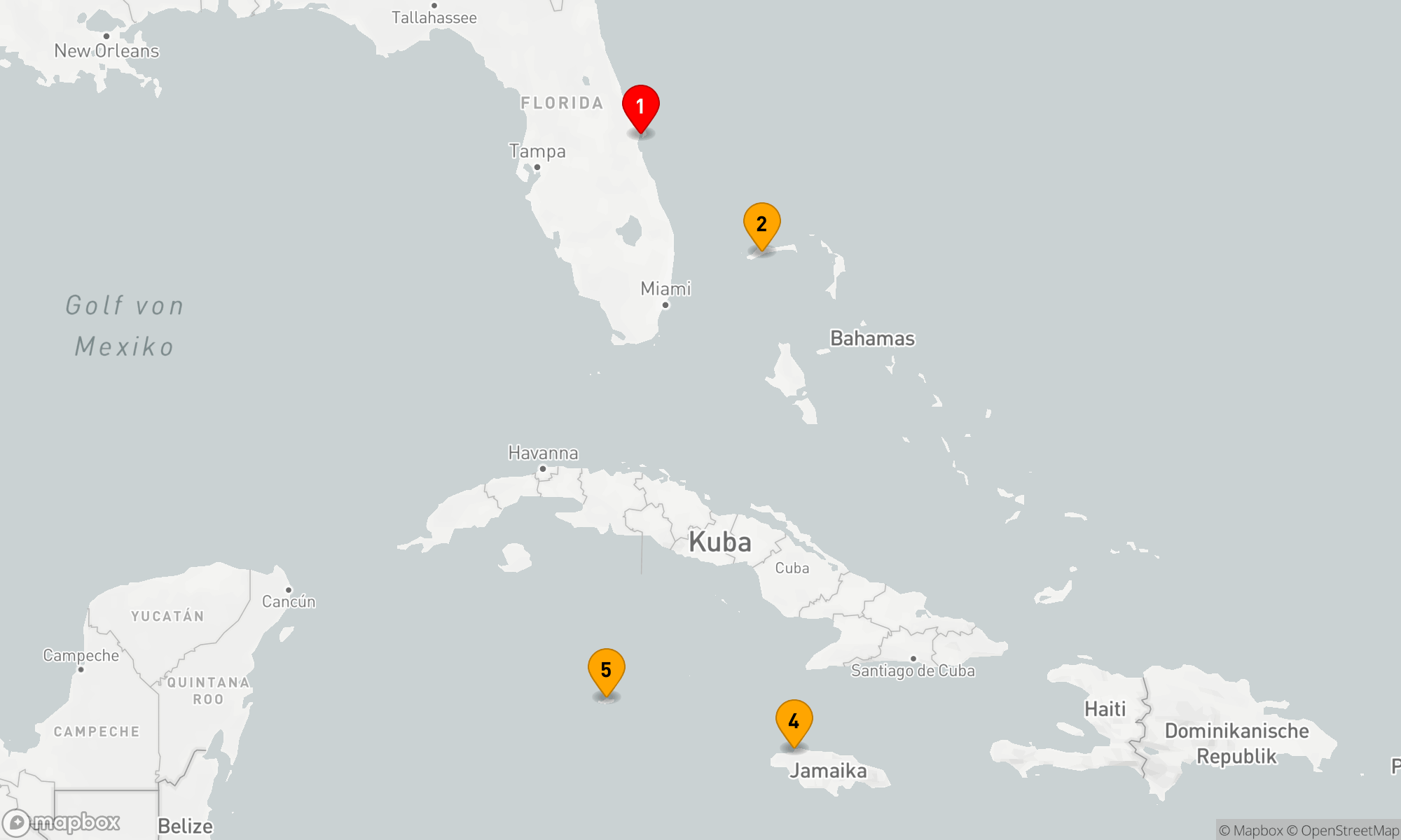 Route 7 Nächte - WESTLICHE KARIBIK