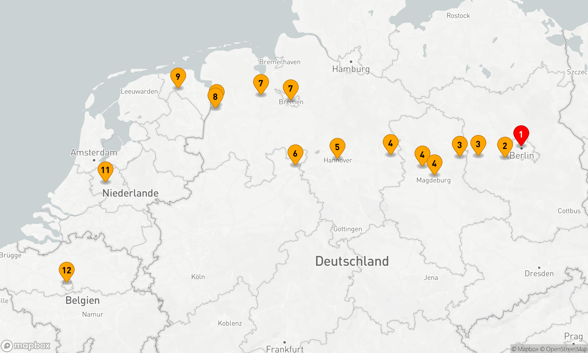 Route 12 Nächte - Von Berlin ins Herz Belgiens