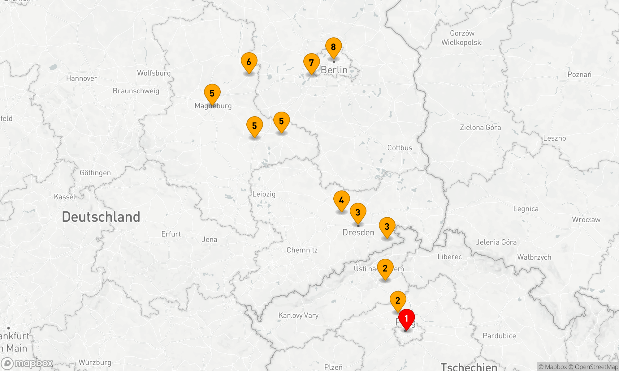 Route 7 Nächte - Weihnachtsreise Kurs Berlin