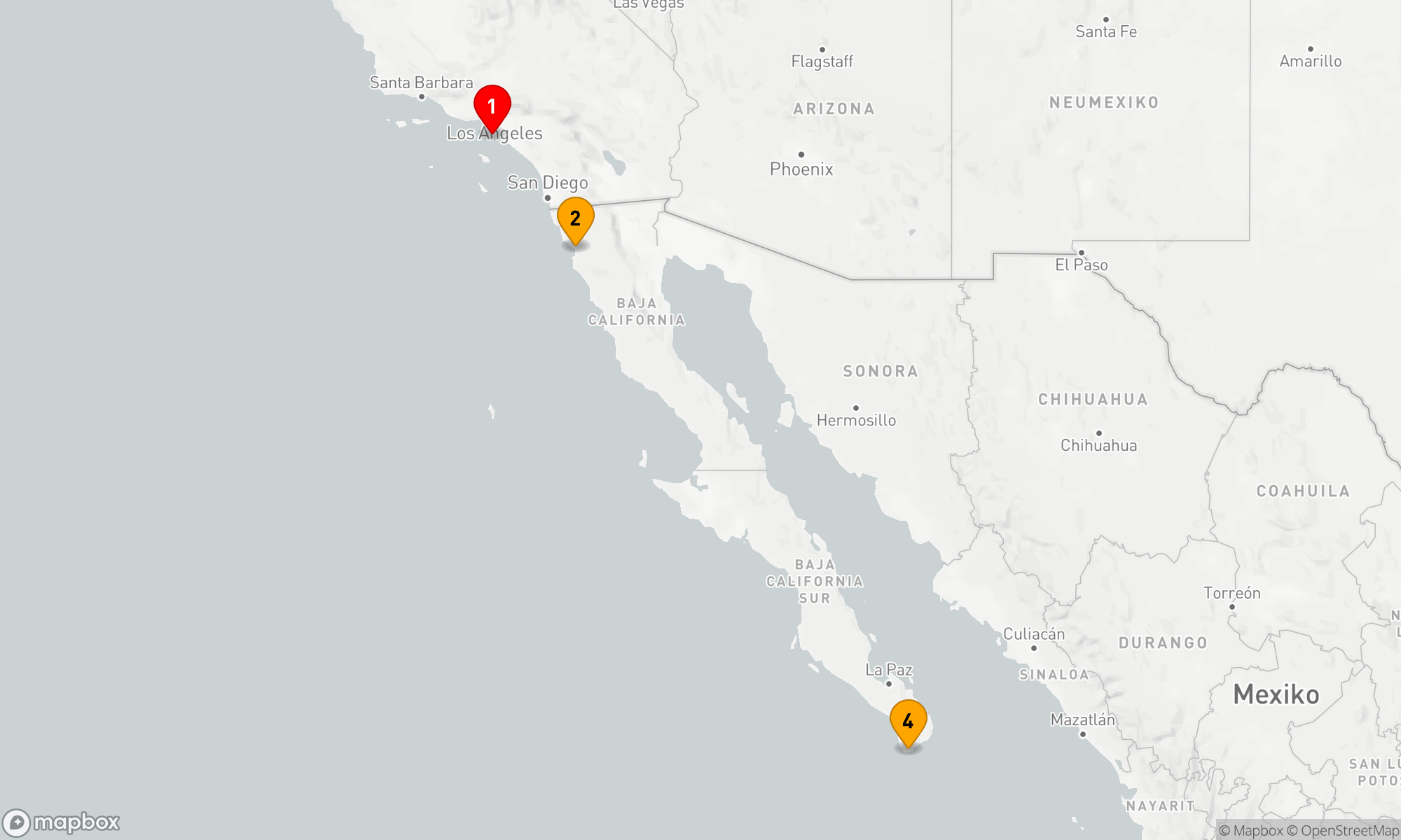 Route 6 Nächte - CABO OVERNIGHT & ENSENADA URLAUB