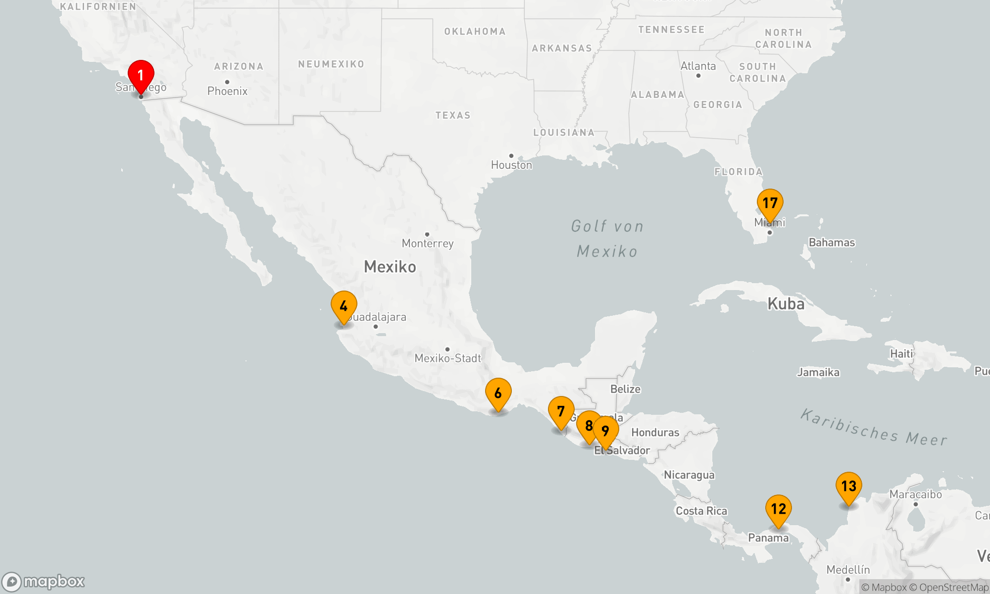 Route 16 Nächte - PANAMA CANAL