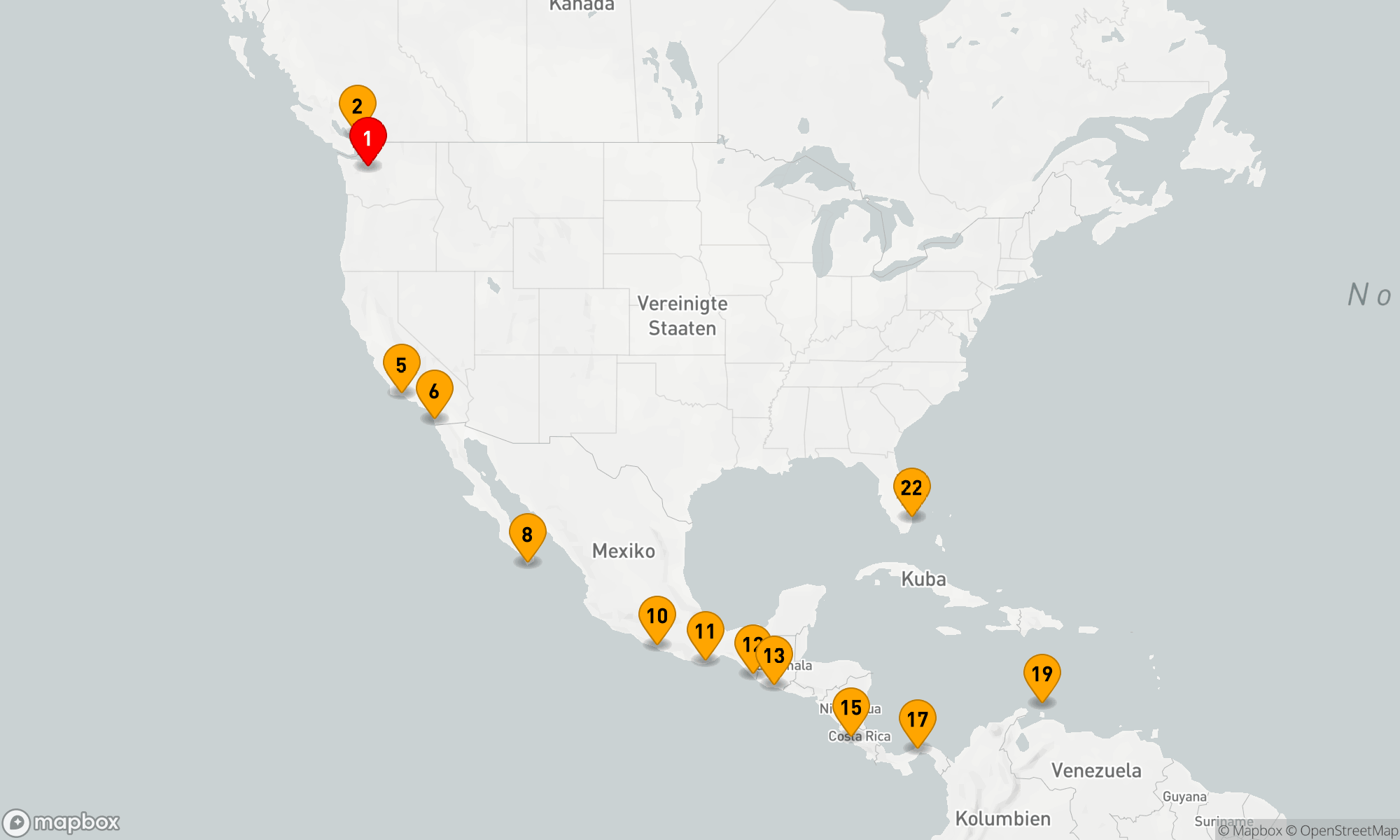 Route 21 Nächte - PANAMA CANAL