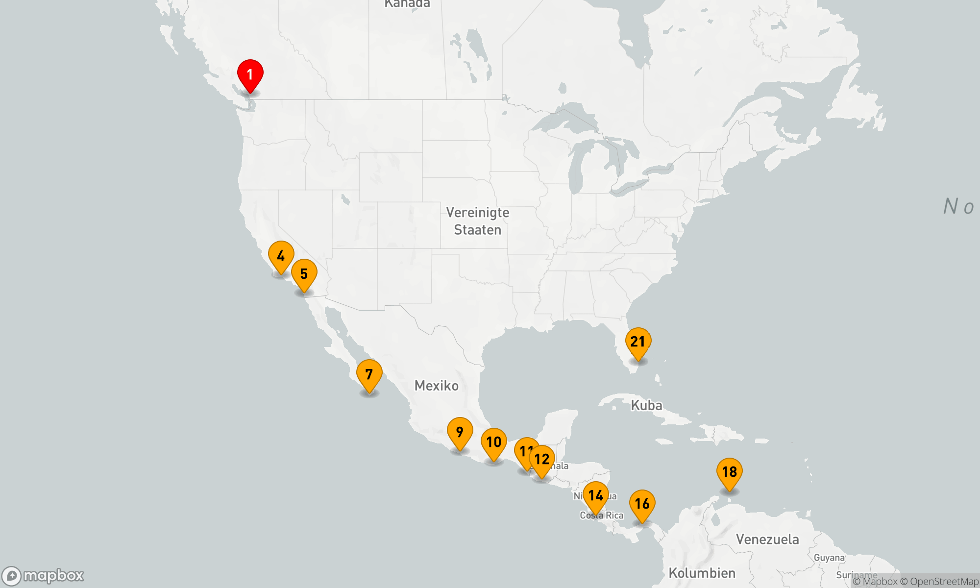Route 20 Nächte - PANAMA CANAL