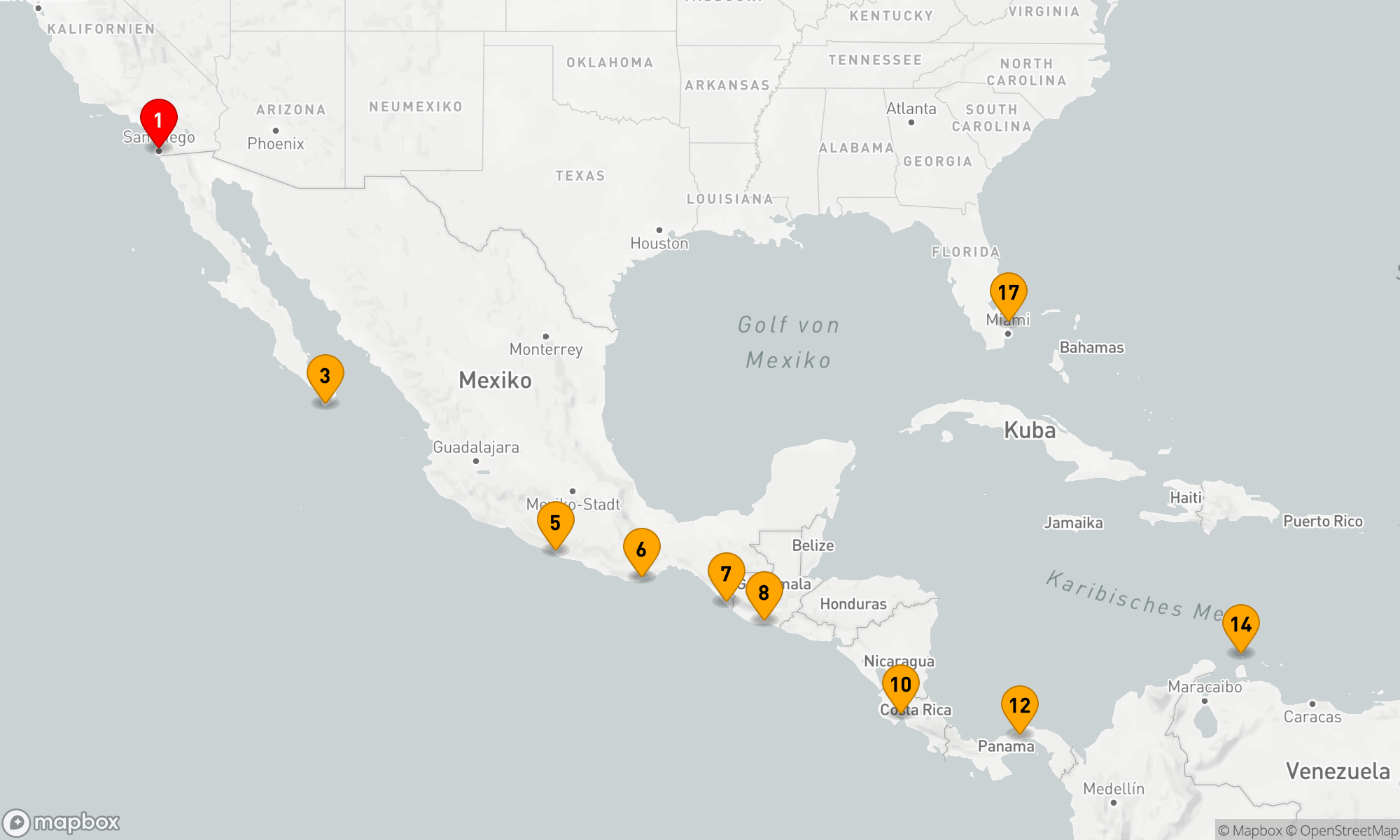 Route 16 Nächte - PANAMA CANAL