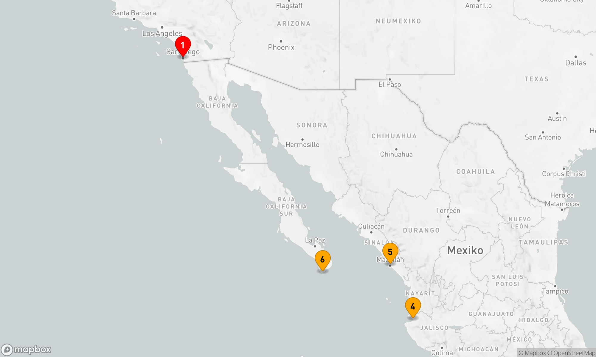 Route 7 Nächte - URLAUB AN DER MEXIKANISCHEN RIVIERA