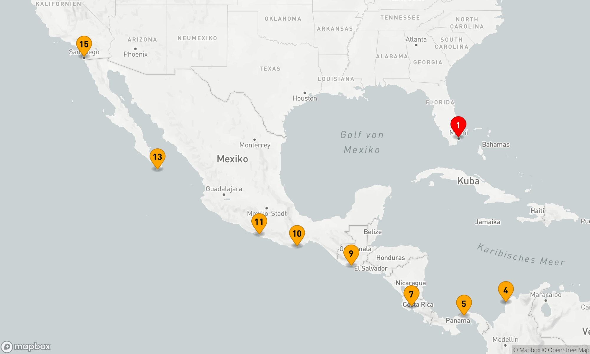 Route 14 Nächte - PANAMA CANAL