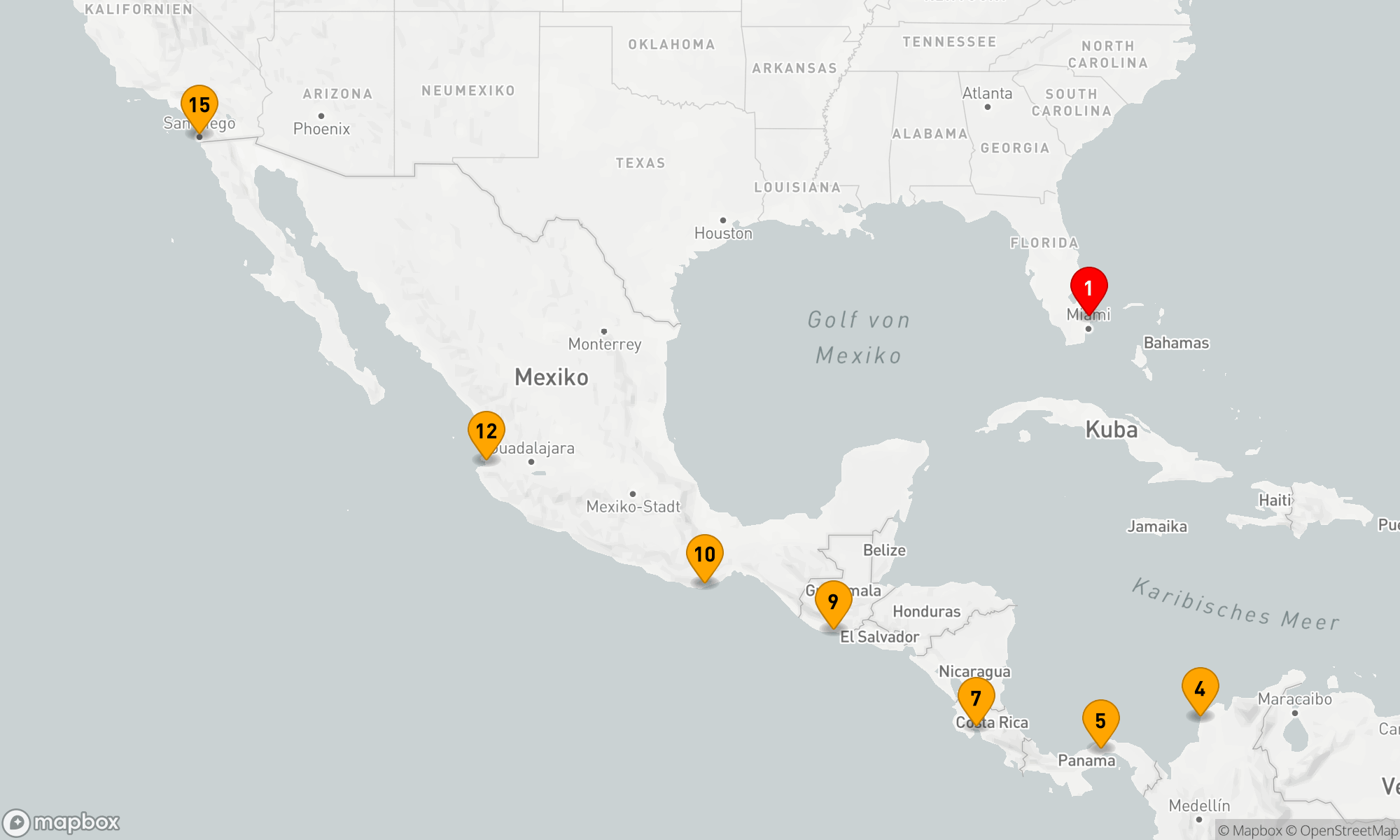 Route 14 Nächte - PANAMA CANAL