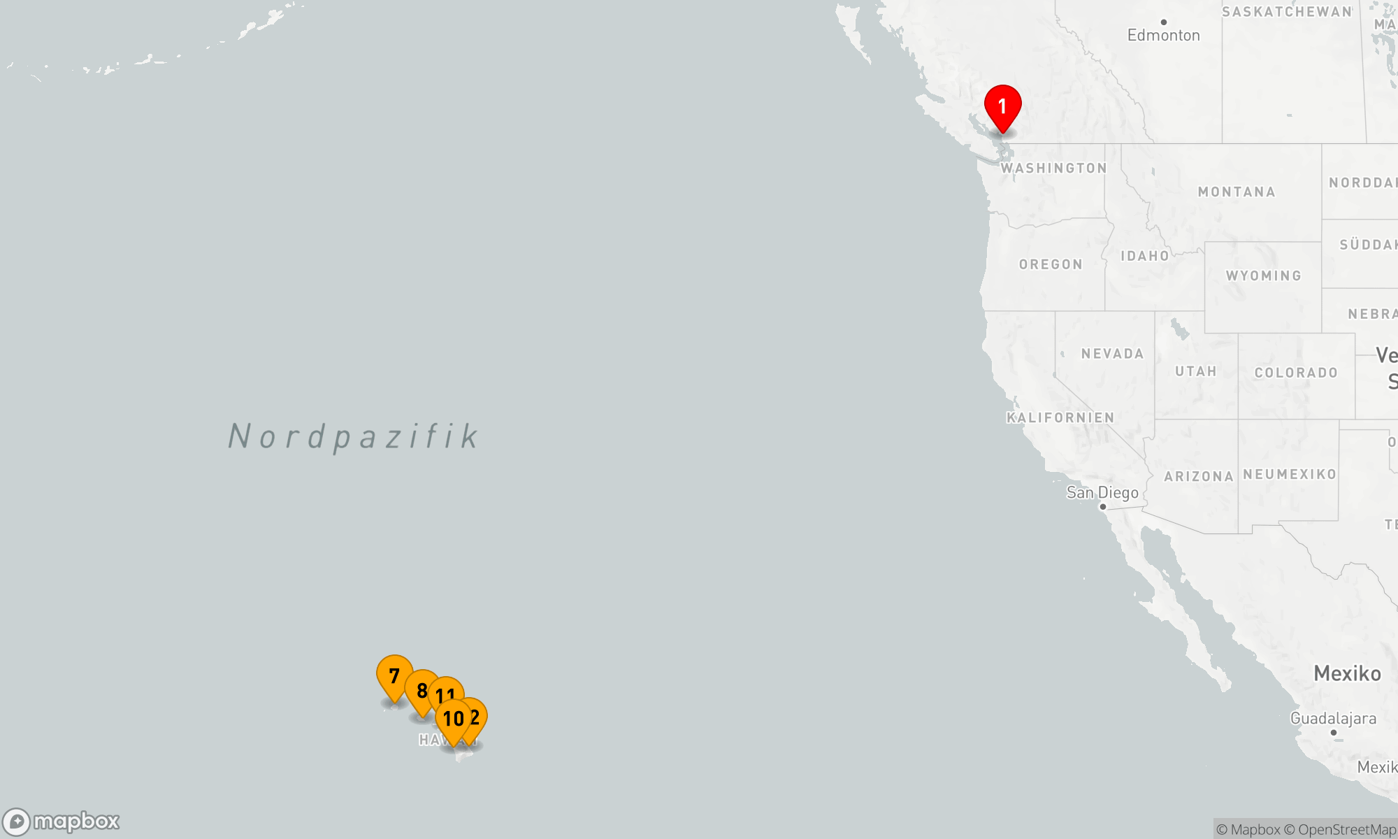 Route 17 Nächte - HAWAII UMRUNDUNG