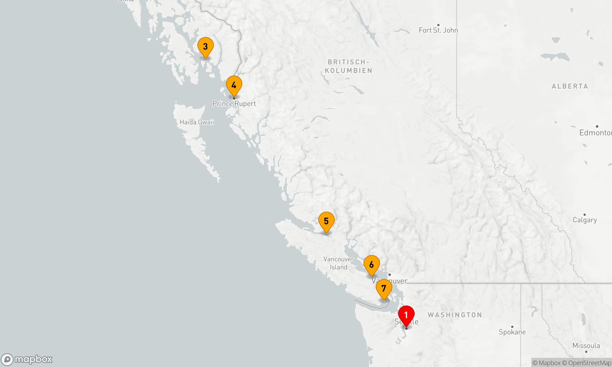 Route 7 Nächte - GREAT BEAR RAINFOREST