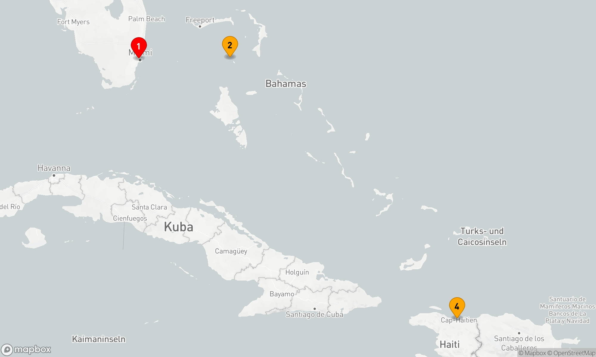 Route 5 Nächte - ÖSTLICHE KARIBIK & PERFEKTER TAG