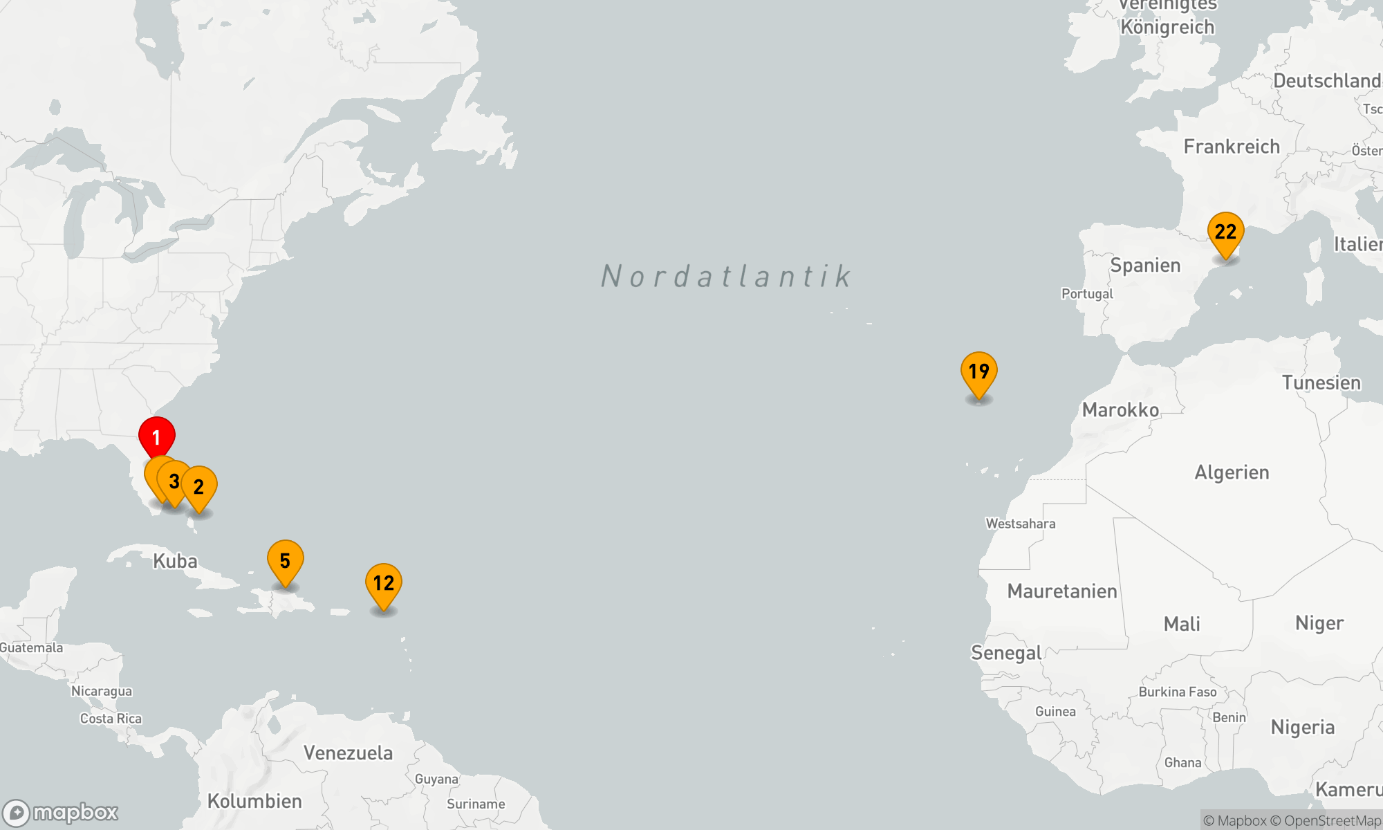 Route 21 Nächte - Atlantischer Entdeckertraum