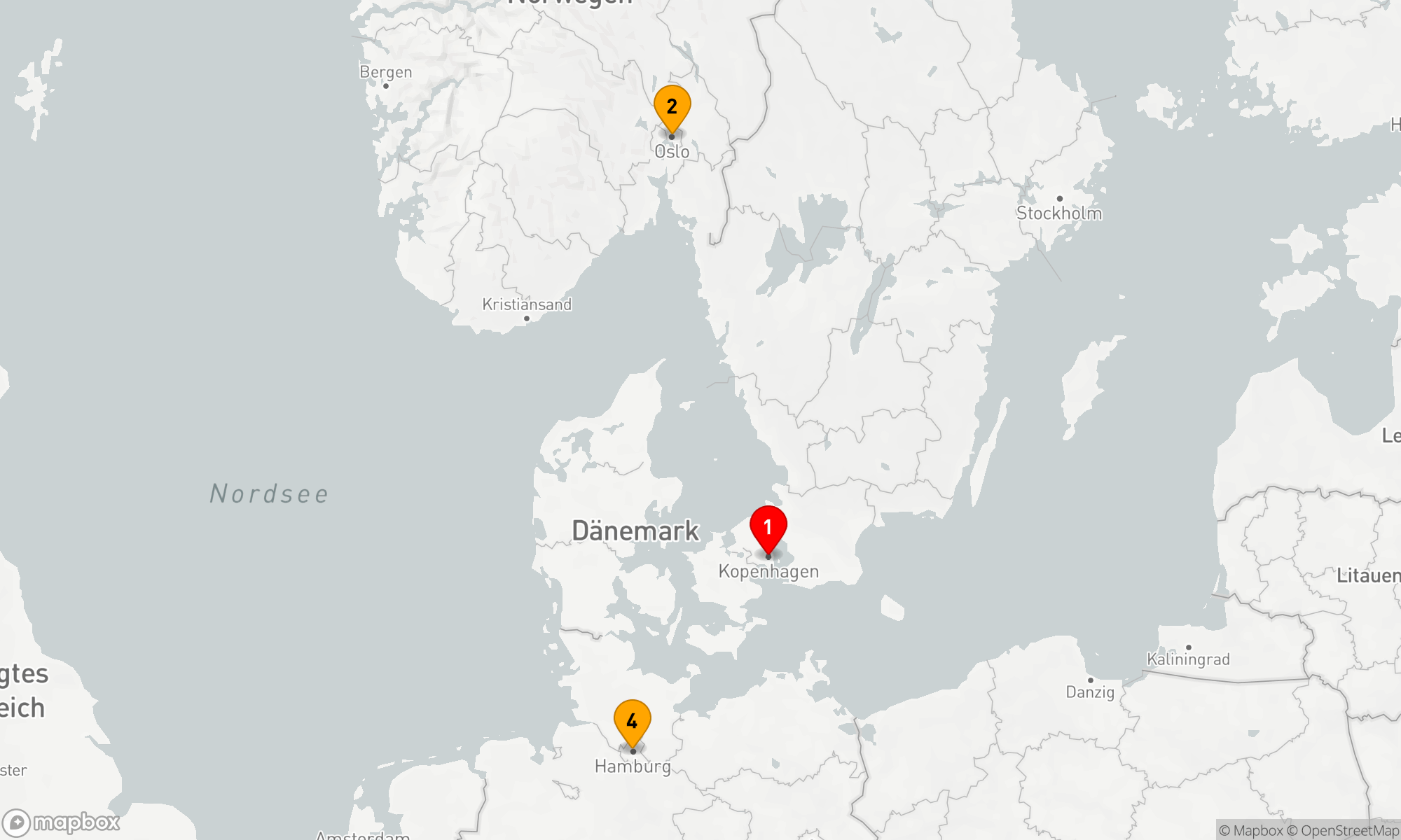 Route 3 Nächte - Nordische Glanzreise