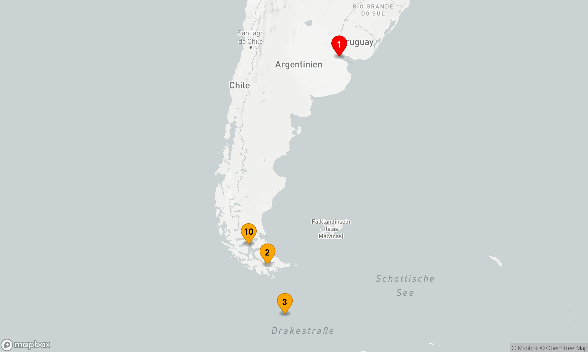 Route 9 Nächte - Antarktis-Express: Nach Süden segeln,  nach Norden fliegen